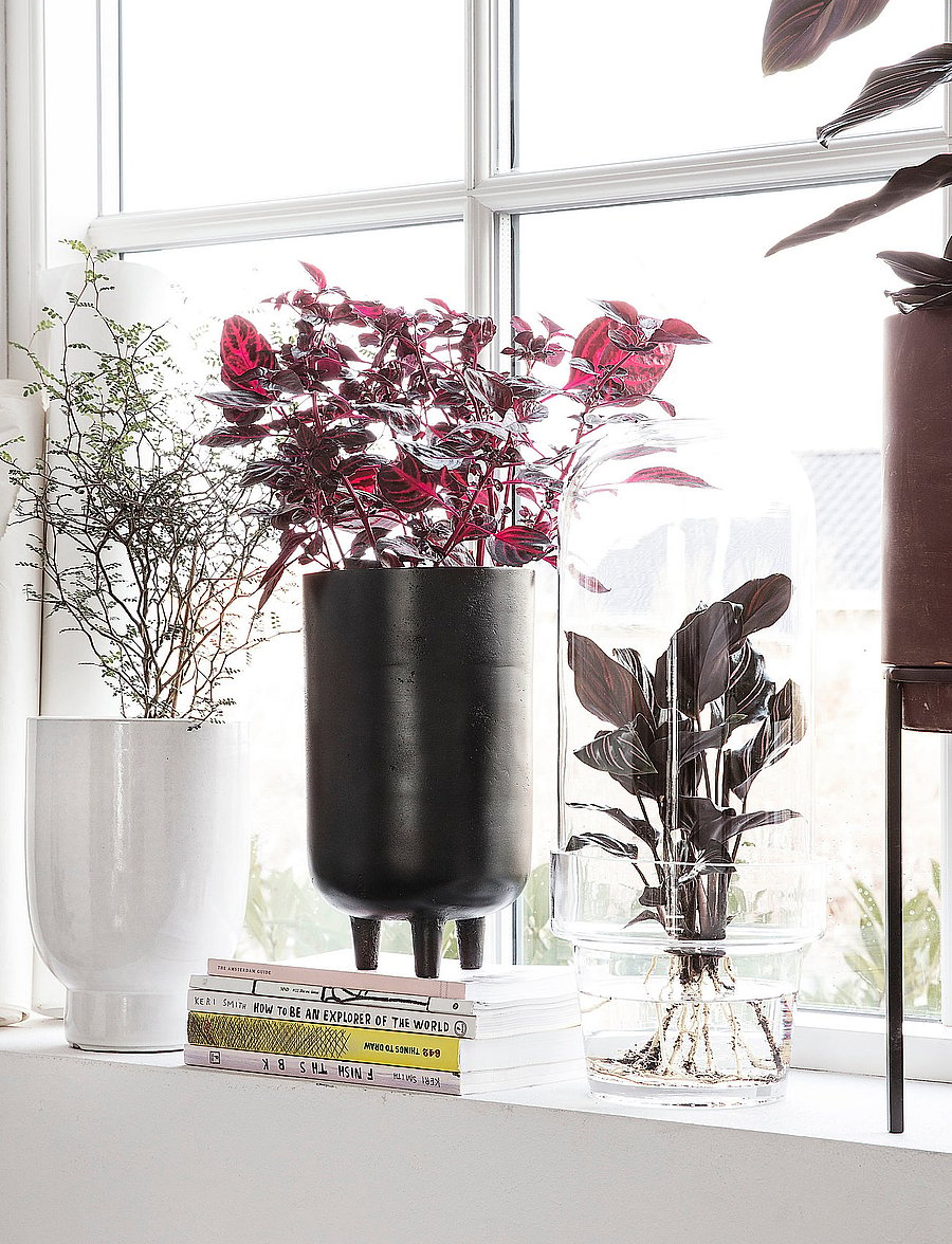 house doctor - Jang Planter - black oxidized - 1