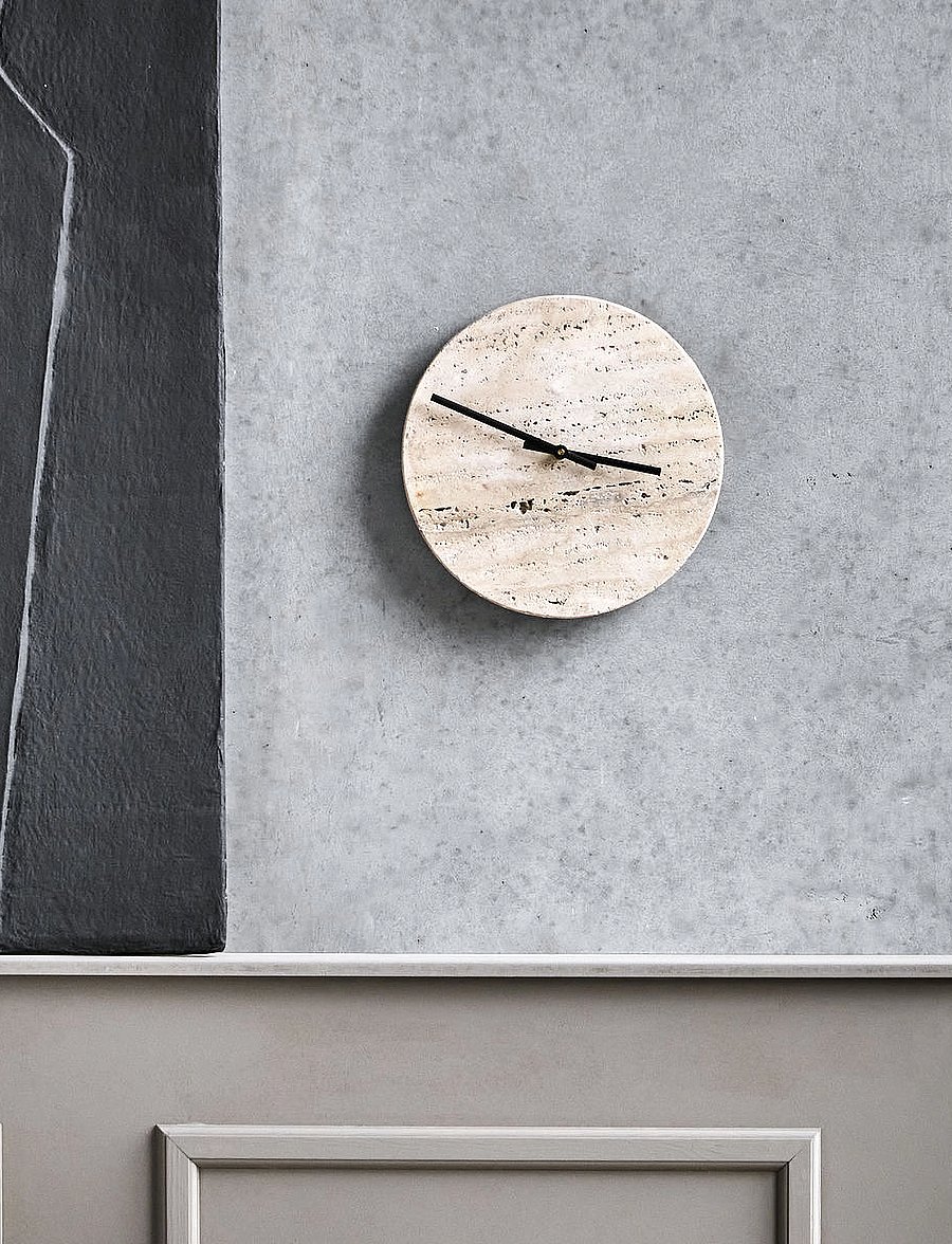 house doctor - Clock, HDLoko, Beige - seinakellad - beige - 0