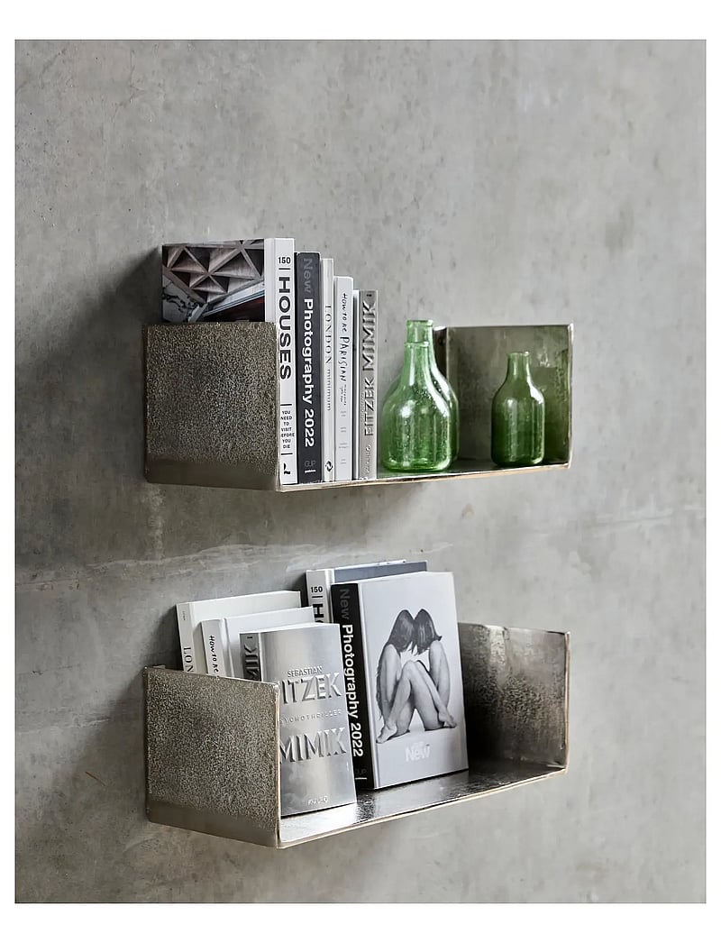 house doctor - Shelf, HDBoxie, Silver finish - regale und verwahrung - silver finish - 0