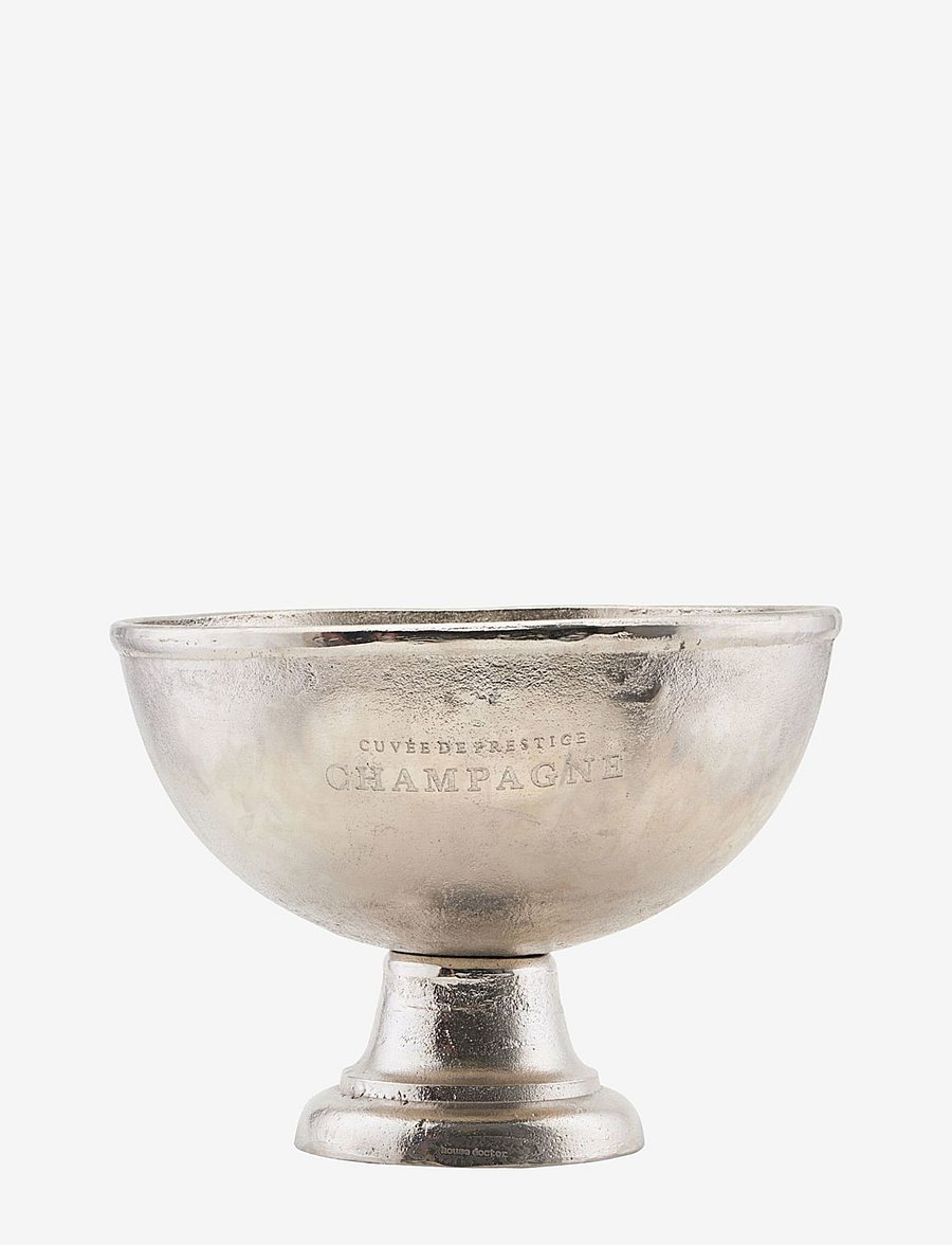 house doctor - Wine cooler, HDChamptub, Antique si - flaschenkühler - silver - 1