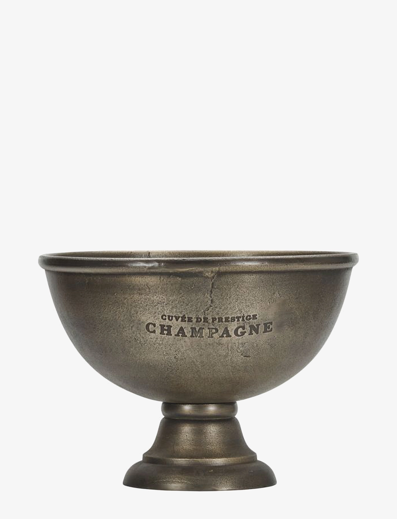 house doctor Wine cooler, HDChamptub, Antique brass finish - Häälahjat - ANTIQUE BRASS FINISH / natural