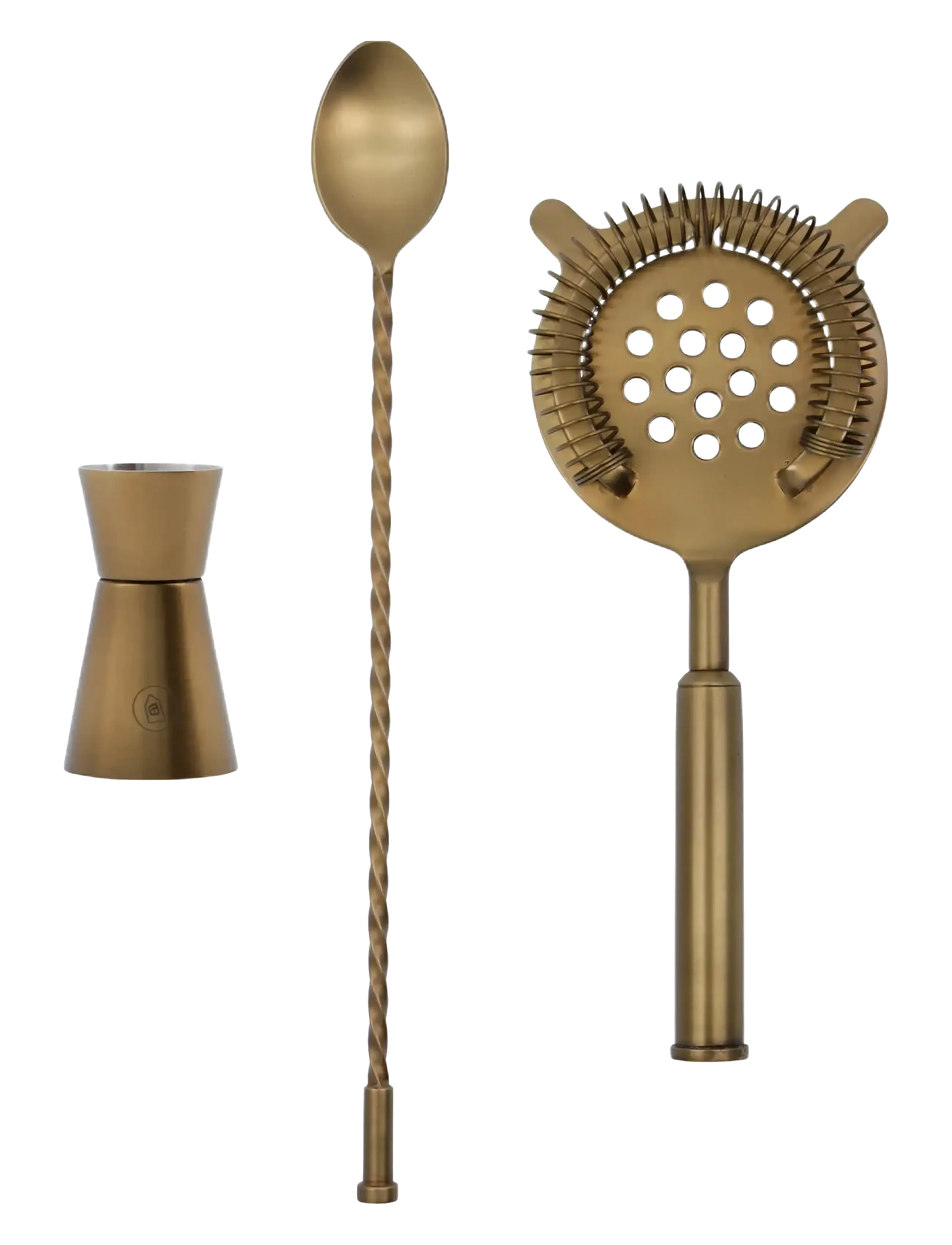 HOUSE DOCTOR Målebæger, Hdbaar, Antik Messingfinish Gold - One Size - Unisex