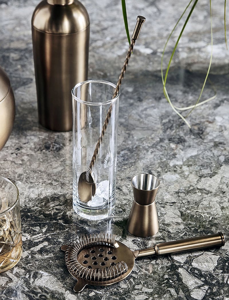 house doctor - Measuring cup, HDBaar, Antique brass finish - Šeikerid ja kokteilivahendid - antique brass finish - 0