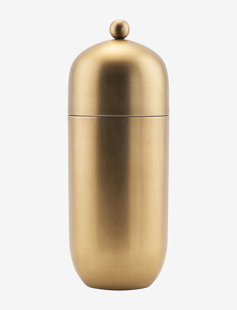 house doctor - Alir Shaker - shakers & cocktail tools - brass finish - 1