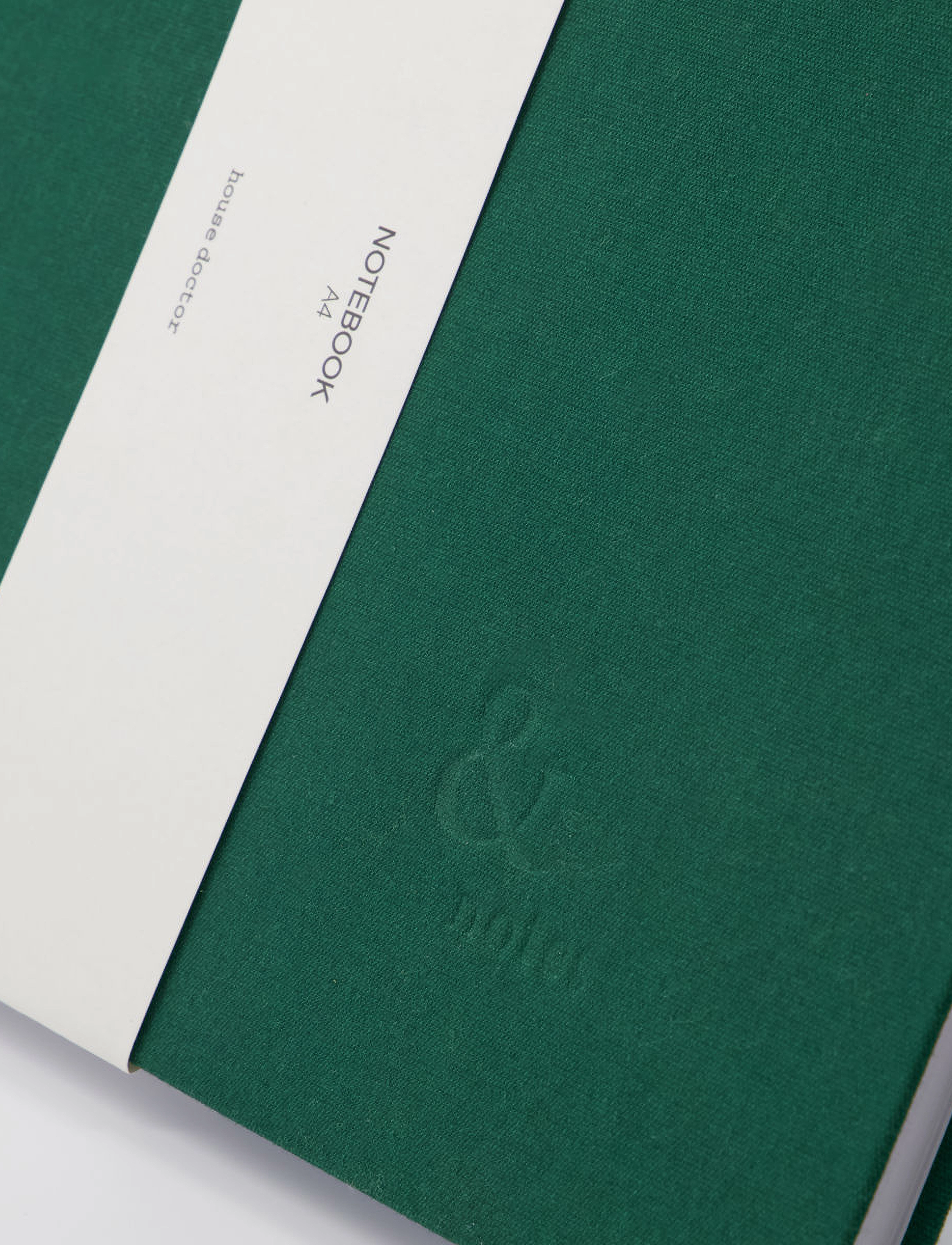 house doctor - Notebook, Guest, Dark Green - dark green - 3