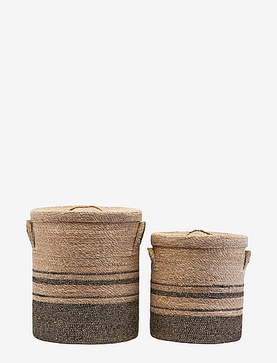 house doctor Basket, HDLaundry, Nature - Wäschekörbe - NATURE / multi