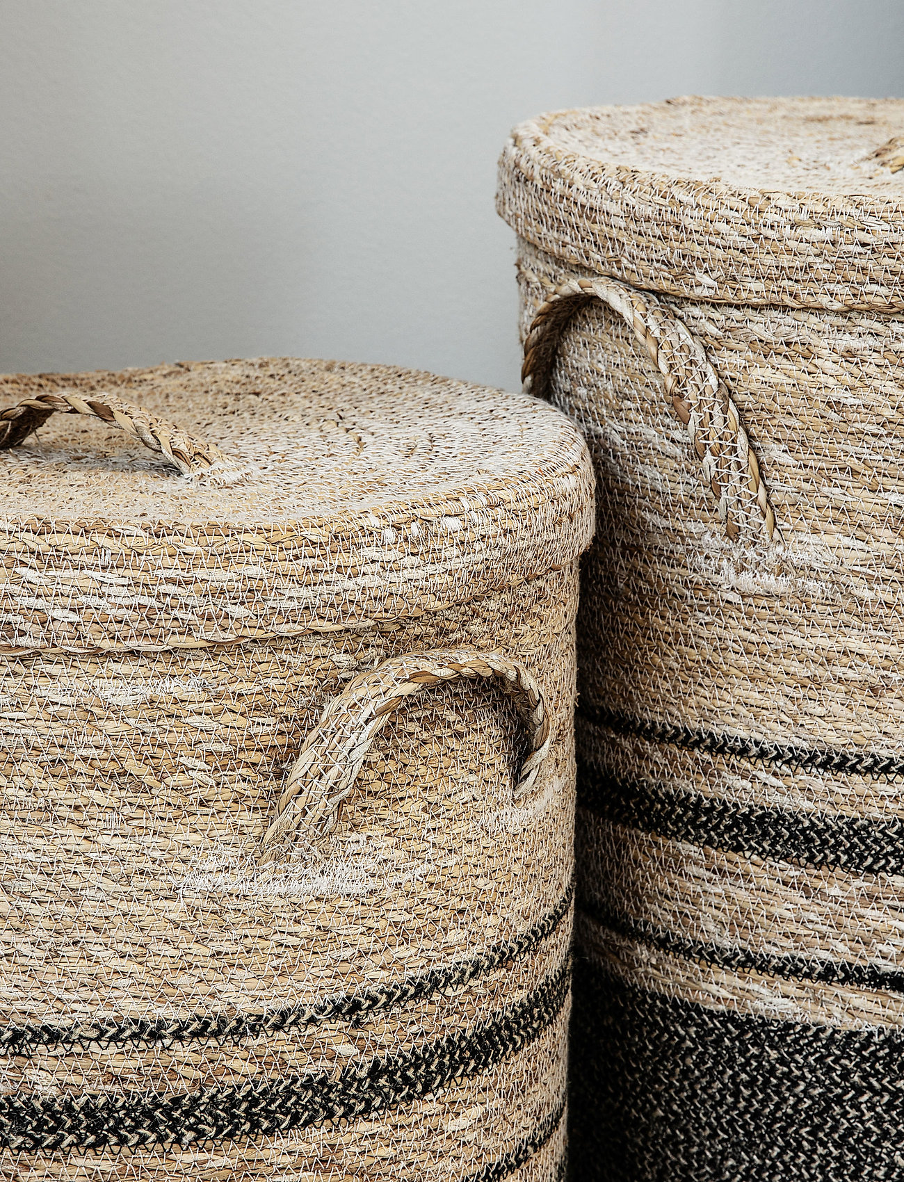 house doctor - Basket, HDLaundry, Nature - wäschekörbe - nature - 2
