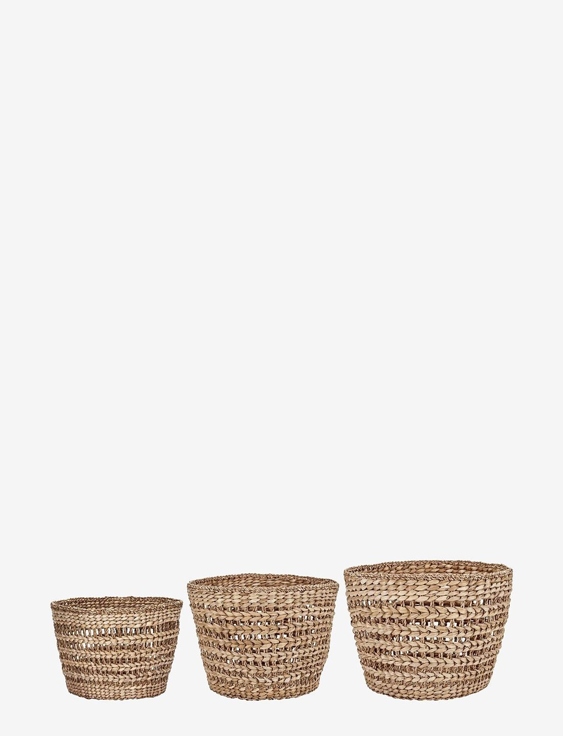 house doctor Baskets Ramla Natural Storage baskets Boozt