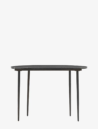 house doctor Desk, HDEda, Black marble - Skrivbord - BLACK MARBLE / black