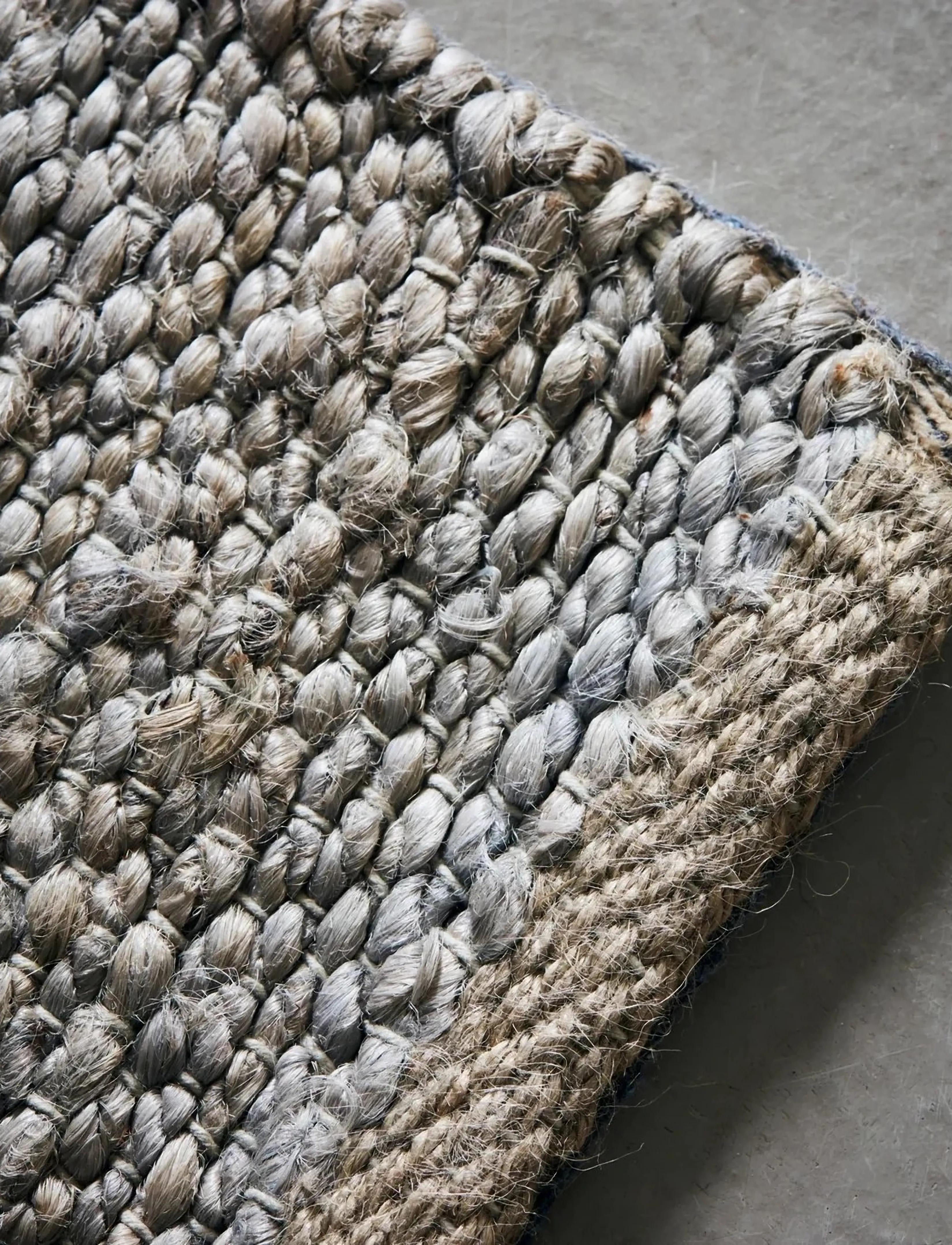 house doctor - Rug, HDHempi, Light grey - flurläufer - light grey - 3