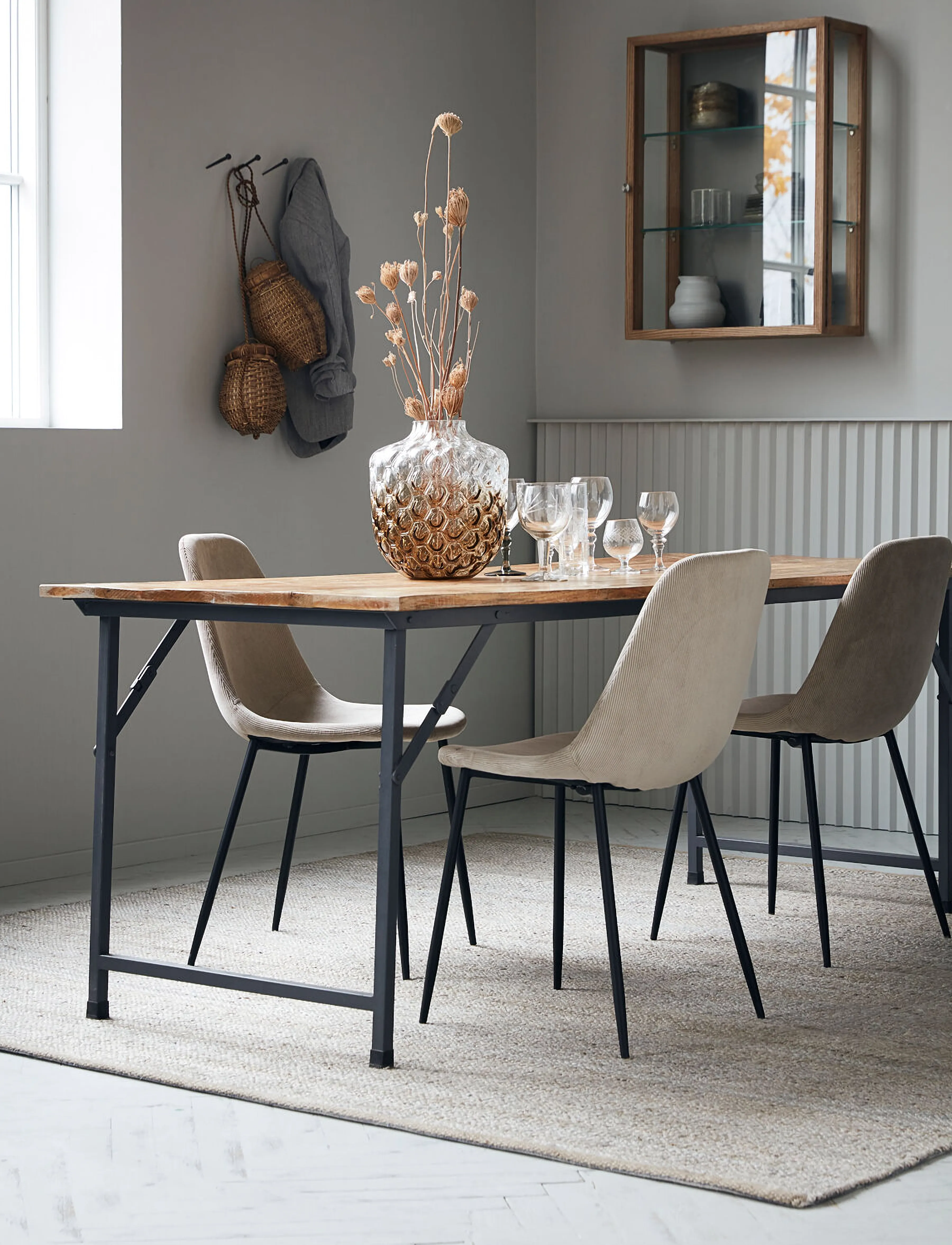 house doctor Rug, Hdhempi, Light Grey, L:250 cm.W:250 cm, Grey, Tæpper Og Tæpper > Andre Tæpper, Unisex