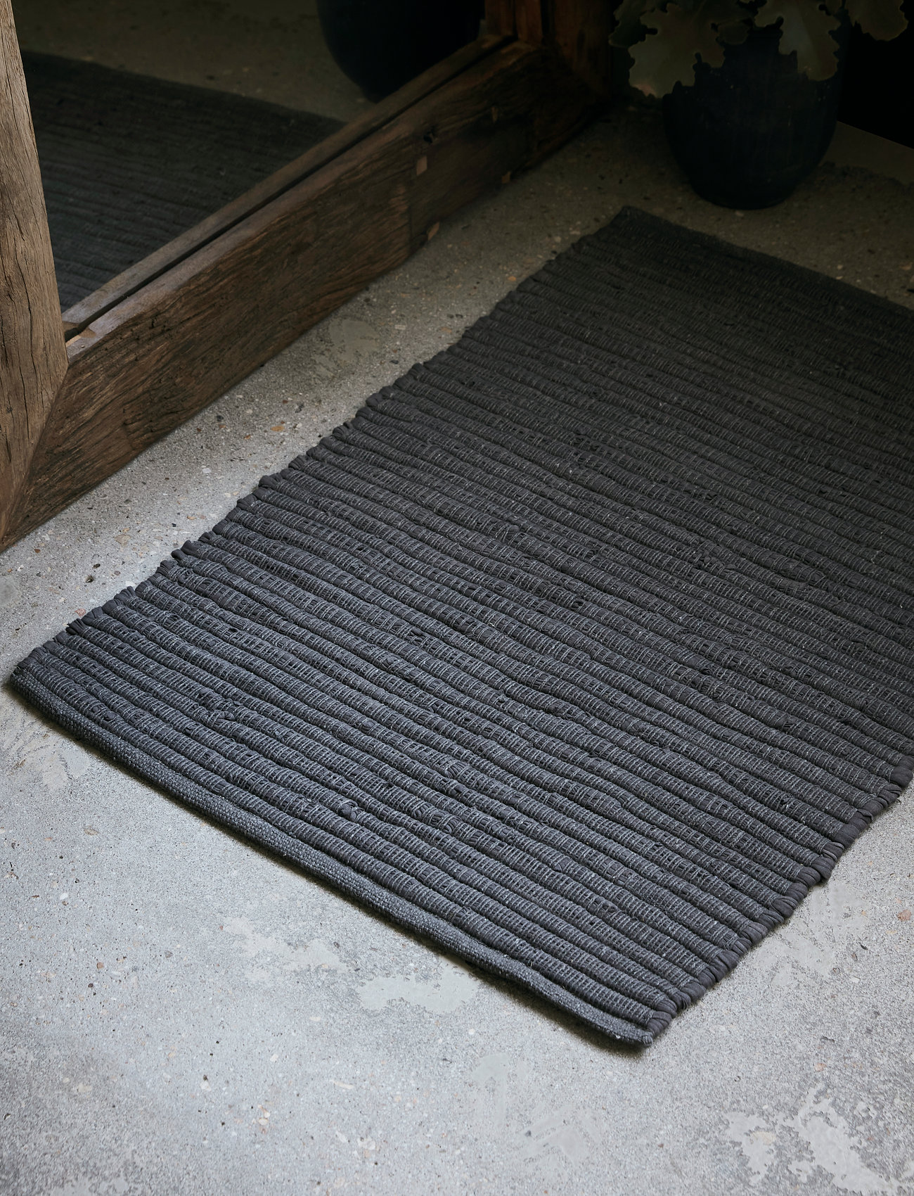 house doctor - Rug, HDChindi, Grey - entreløbere - gray - 2