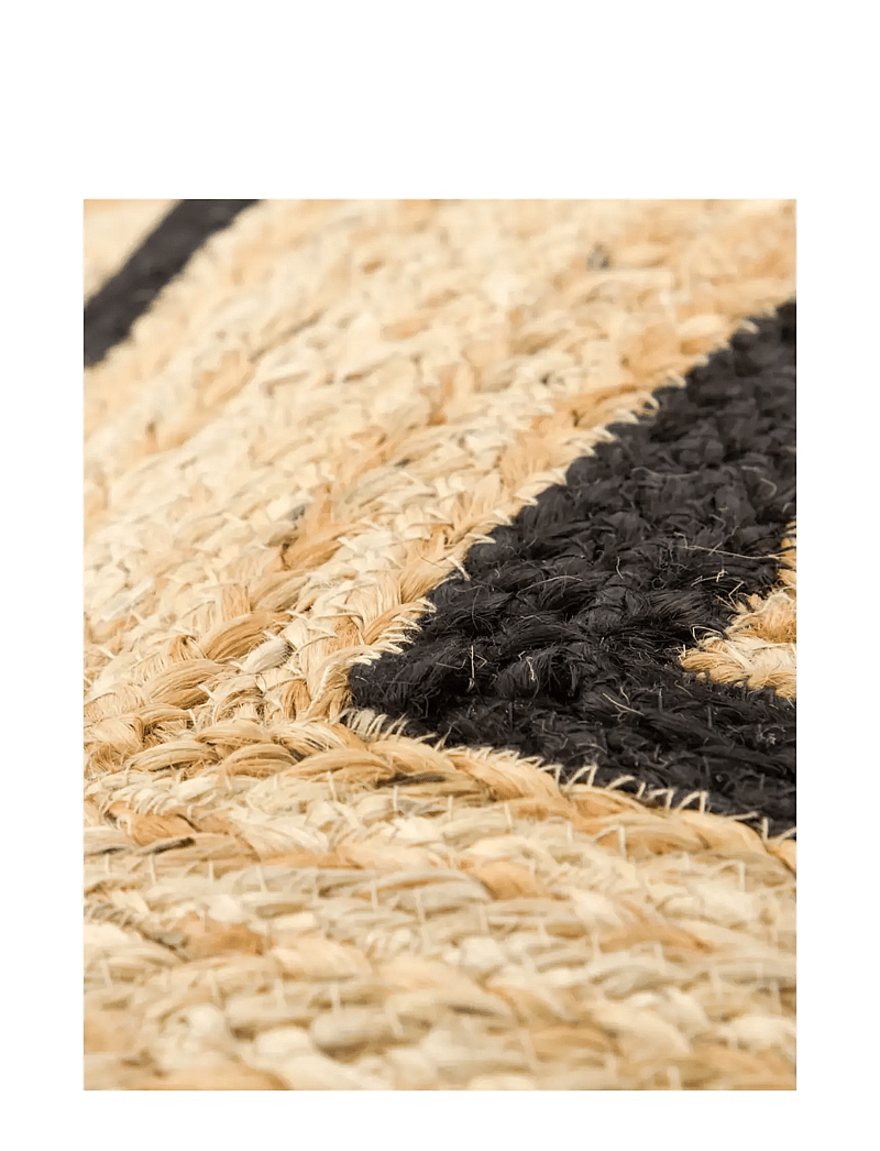 house doctor - Rug, HDDenta, Black;Nature - nach preis einkaufen - black, nature - 1