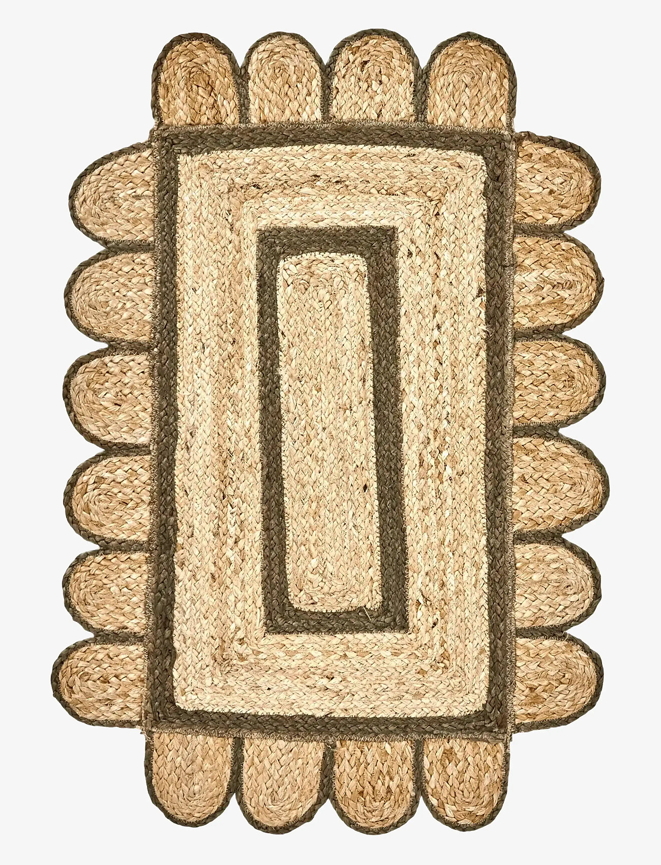 house doctor - Door mat, HDDenta, Green, Nature - uksematid - green, nature - 0