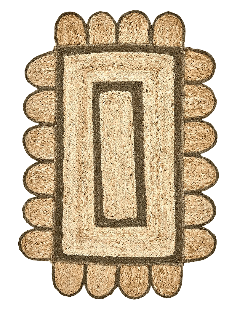 house doctor - Door mat, HDDenta, Green, Nature - uksematid - green, nature - 0