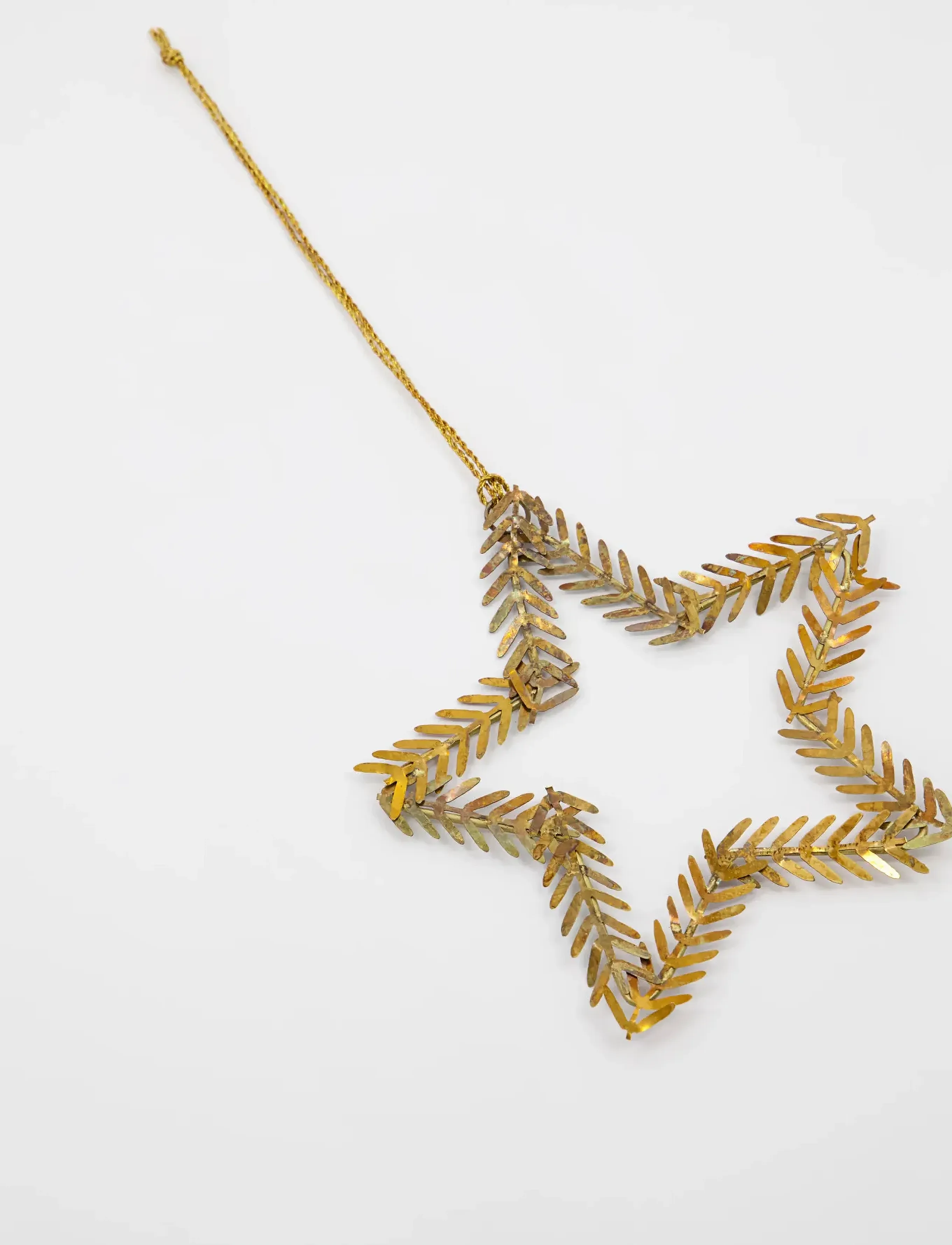 house doctor - Christmas ornament, HDLamet, Brass - brown - 3