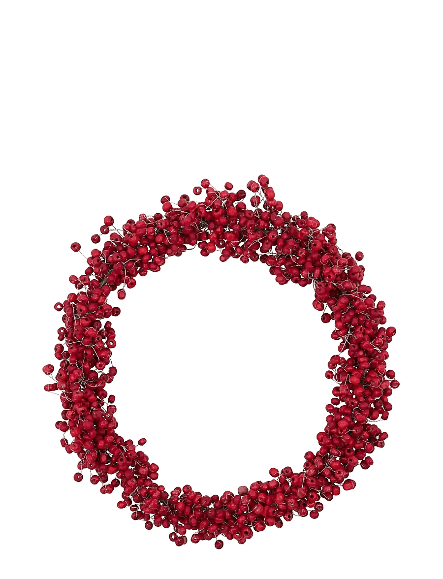 house doctor - Wreath, HDWinter, Red - red - 1
