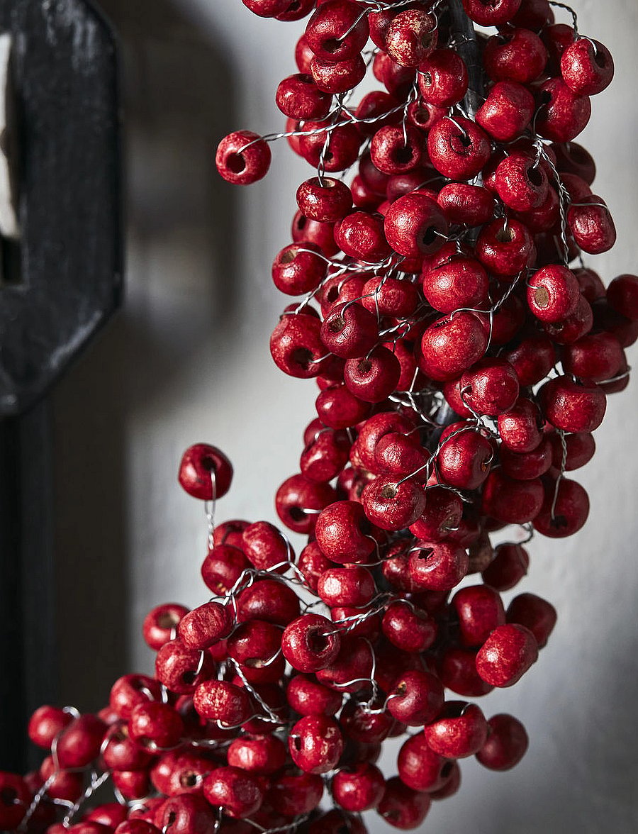house doctor - Wreath, HDWinter, Red - red - 3