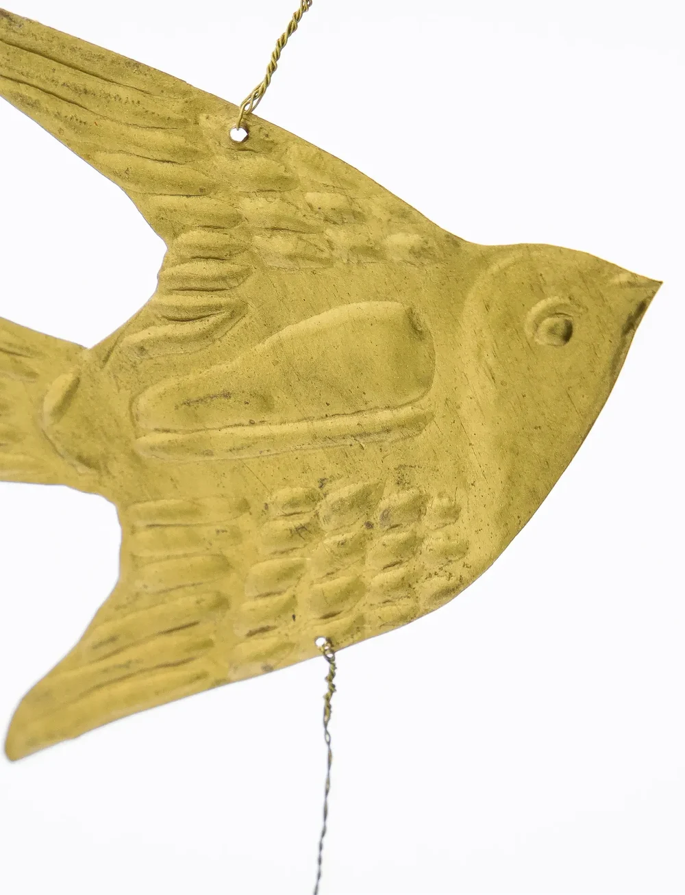 house doctor - Ornaments, HDBird, Star, Heart, Antique brass finish - joulupallot - antik mÄssingsfÄrg - 5