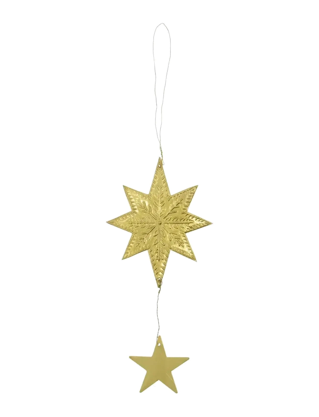 house doctor - Christmas ornament, HDBird, Star, H - gold - 2
