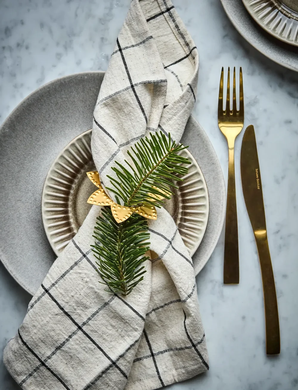 house doctor - Napkin rings, HDRing, Antique brass finish - nach preis einkaufen - antik mÄssingsfÄrg - 5