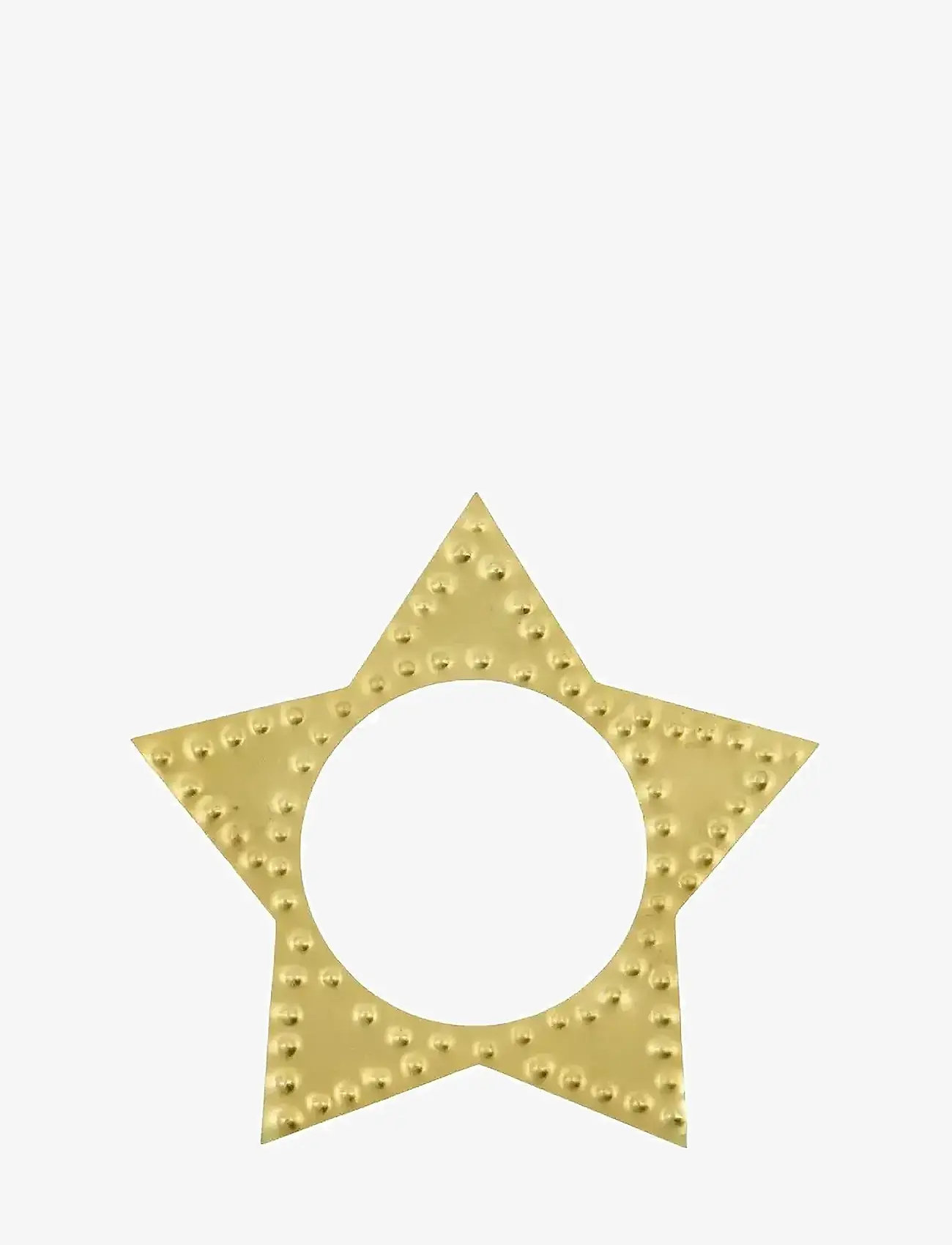 house doctor - Napkin rings, HDRing, Antique brass finish - servetringen en houders - gold - 3