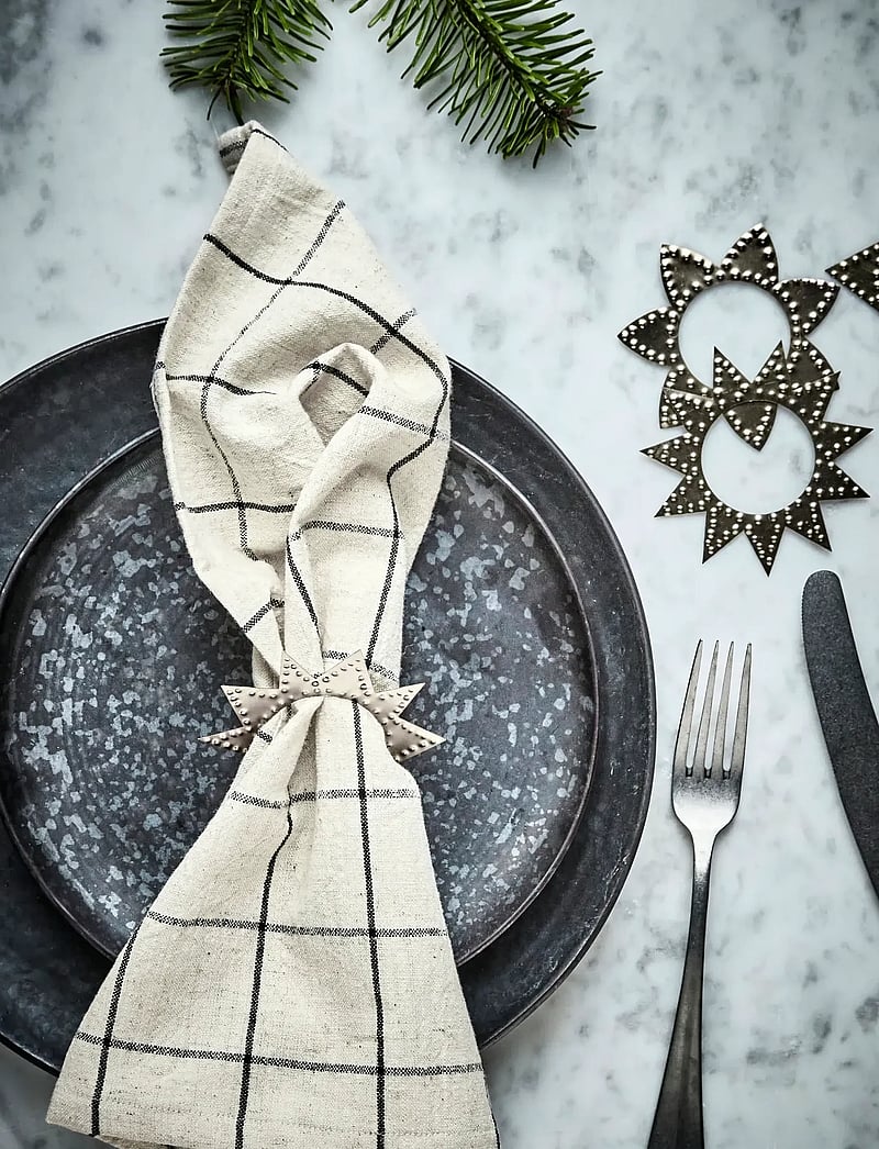 house doctor - Napkin rings, HDRing, Antique champagne silver finish - nach preis einkaufen - antik champagne silver finish - 5