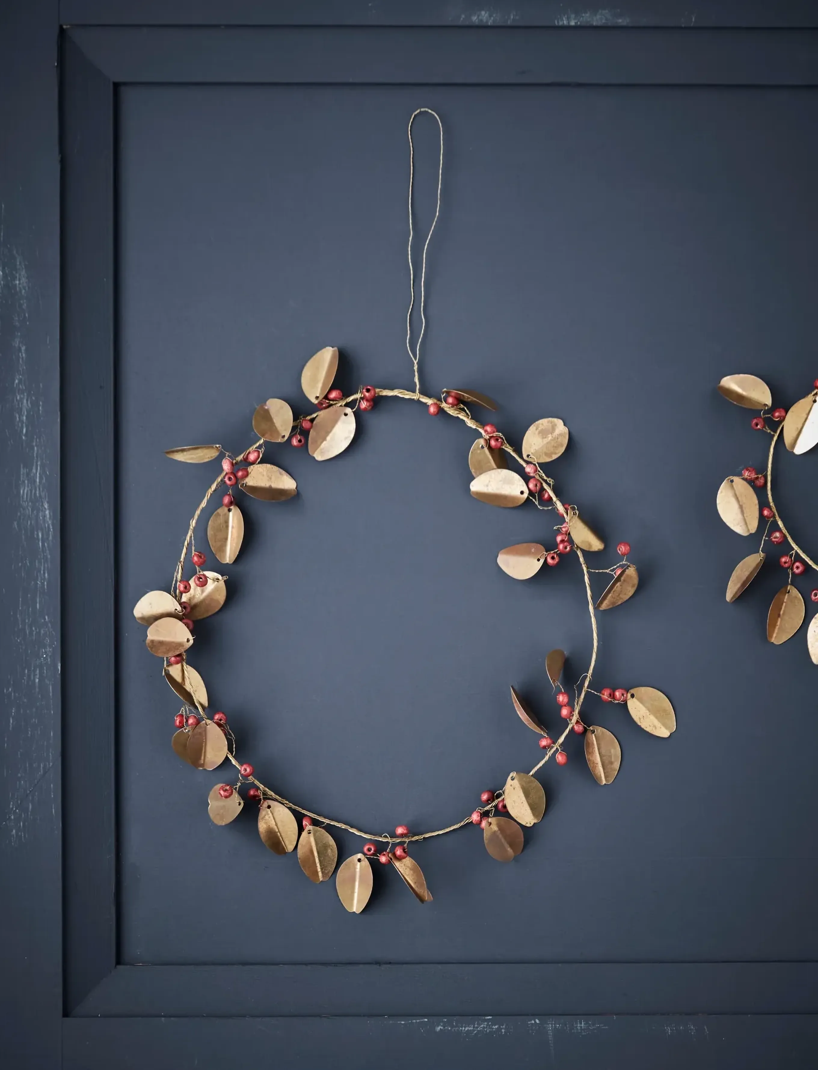 house doctor - Wreath, HDAuric, Golden - gold - 0
