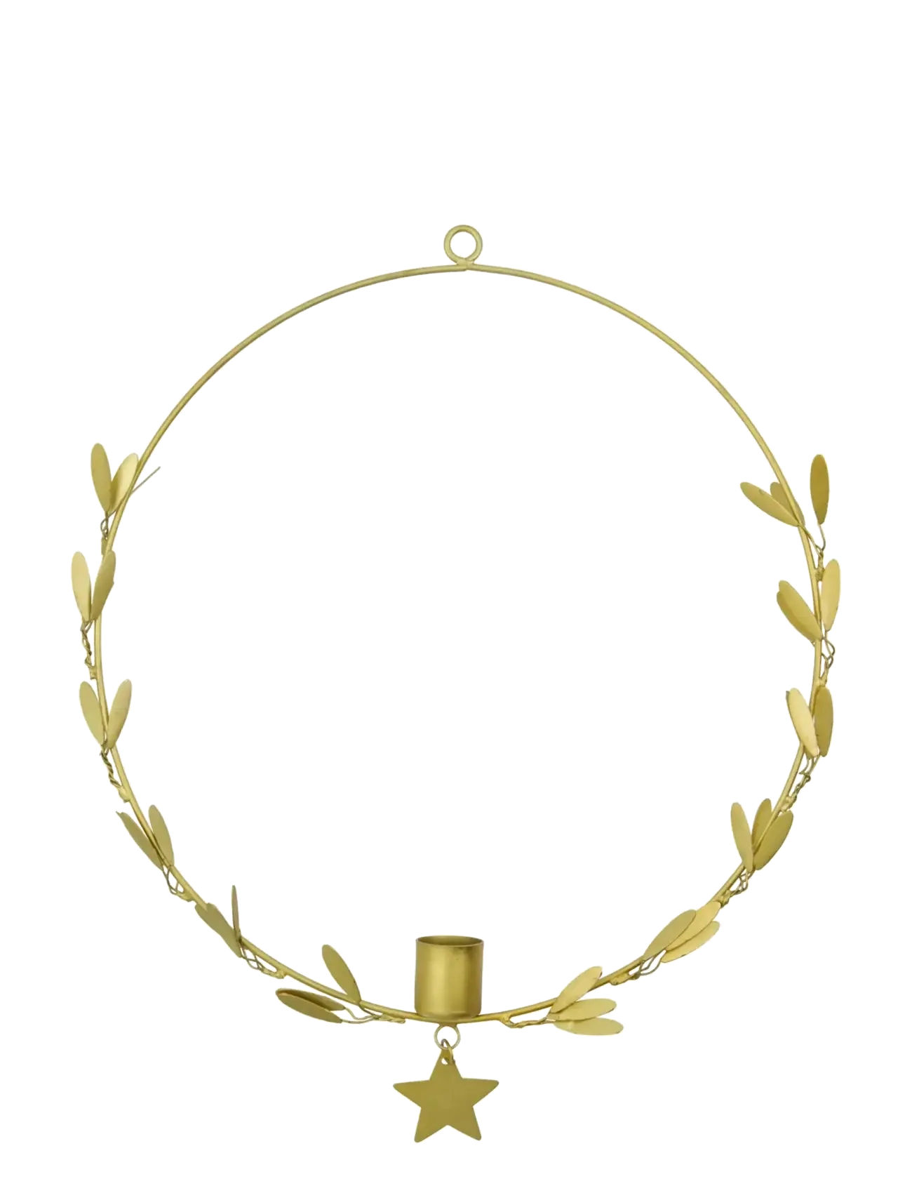 house doctor Candle holder, HDMistel, Brass fini - Candle holders & Candlesticks - GOLD / gold