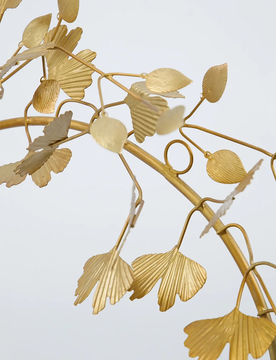 house doctor - Wreath, HDTwigs, Brass finish - valentinstaggeschenke - brown - 3