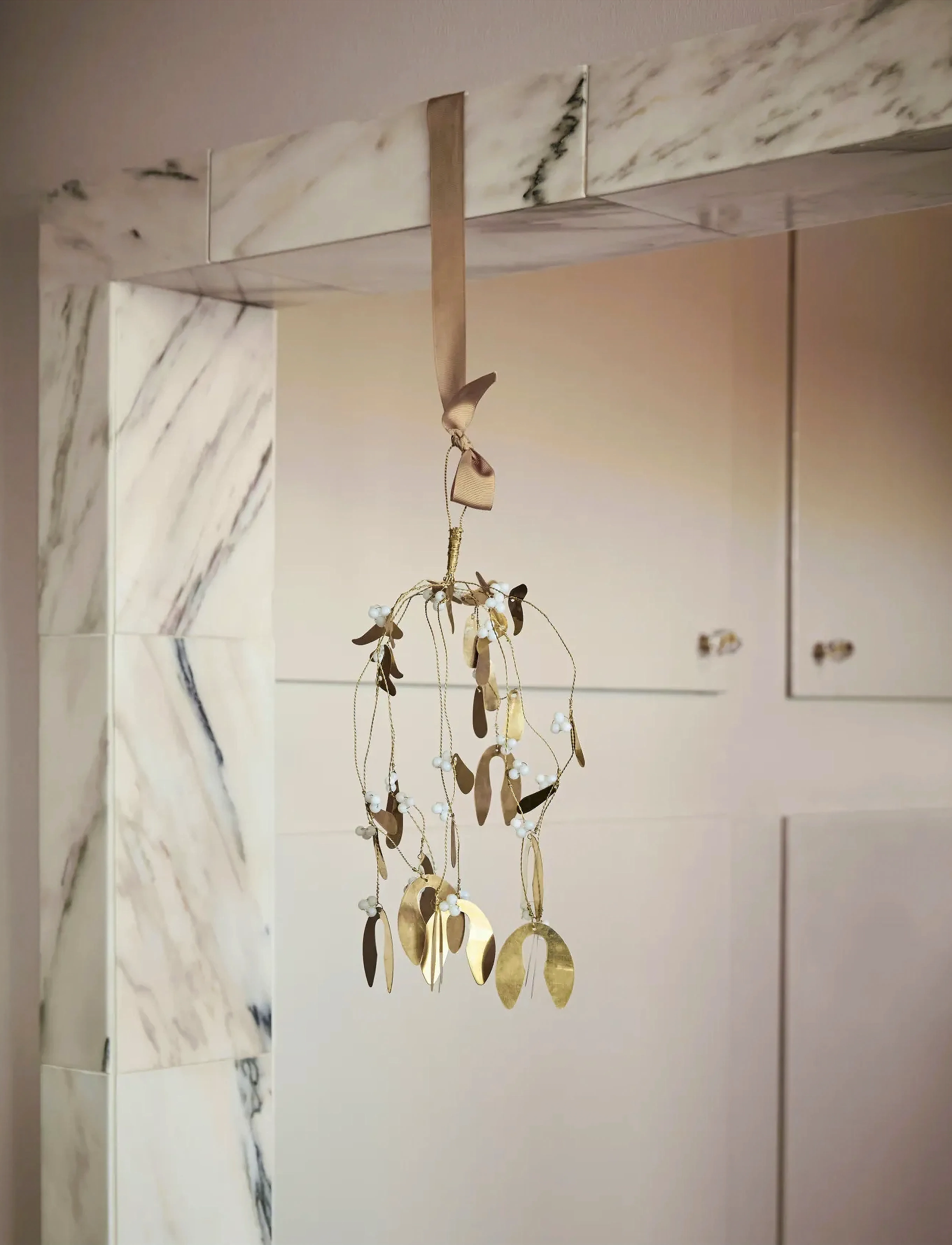 house doctor - Christmas ornament, HDMistletoe, Br - brown - 3