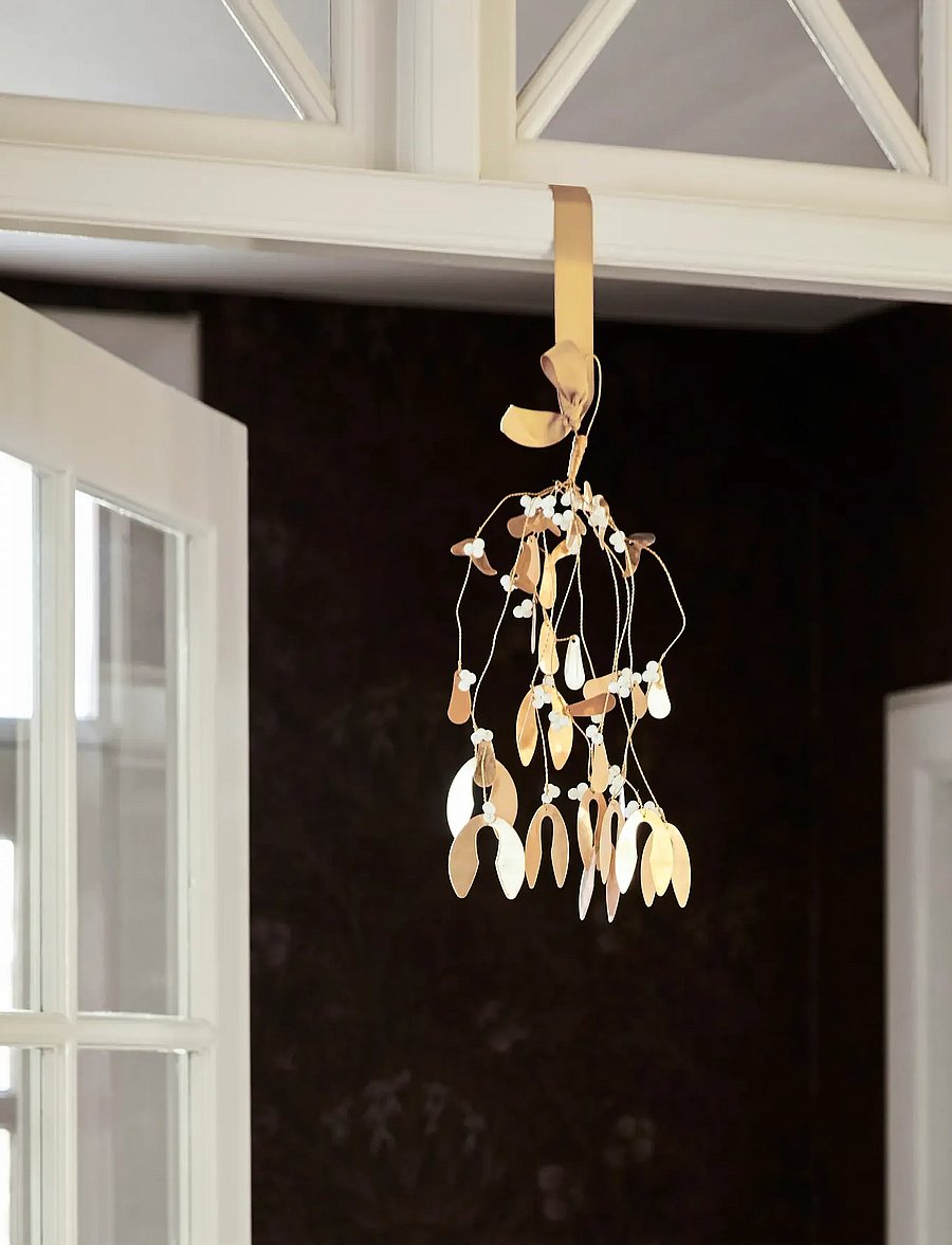 house doctor - Christmas ornament, HDMistletoe, Br - brown - 4