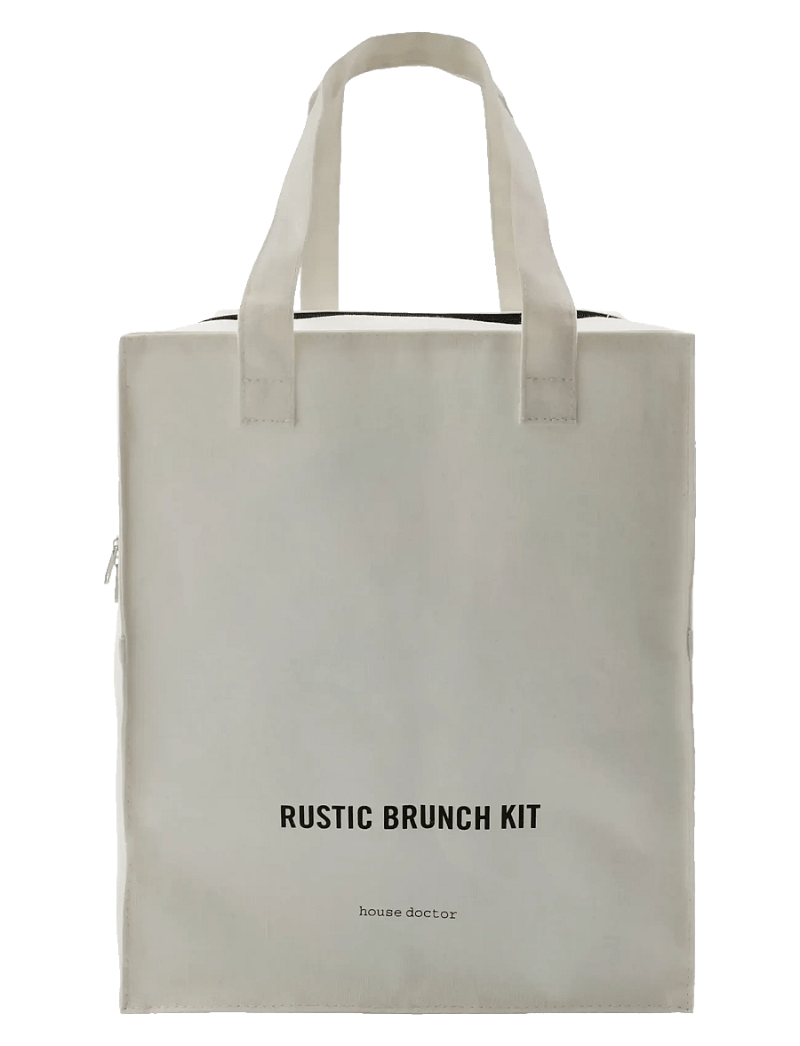 house doctor - Brunch kit, HDLine, Black, Brown - geschirrsets & geschirrservice - black, brown - 1