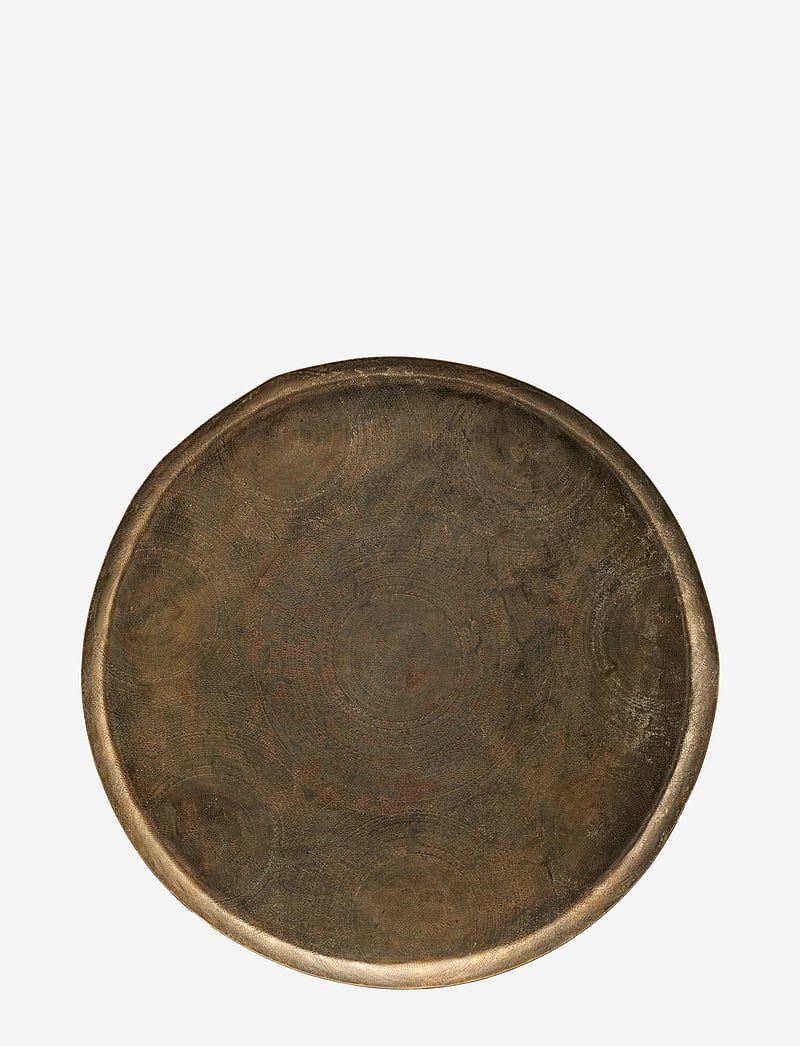 house doctor - Jhansi Tray - tabletts - antique brass finish - 0