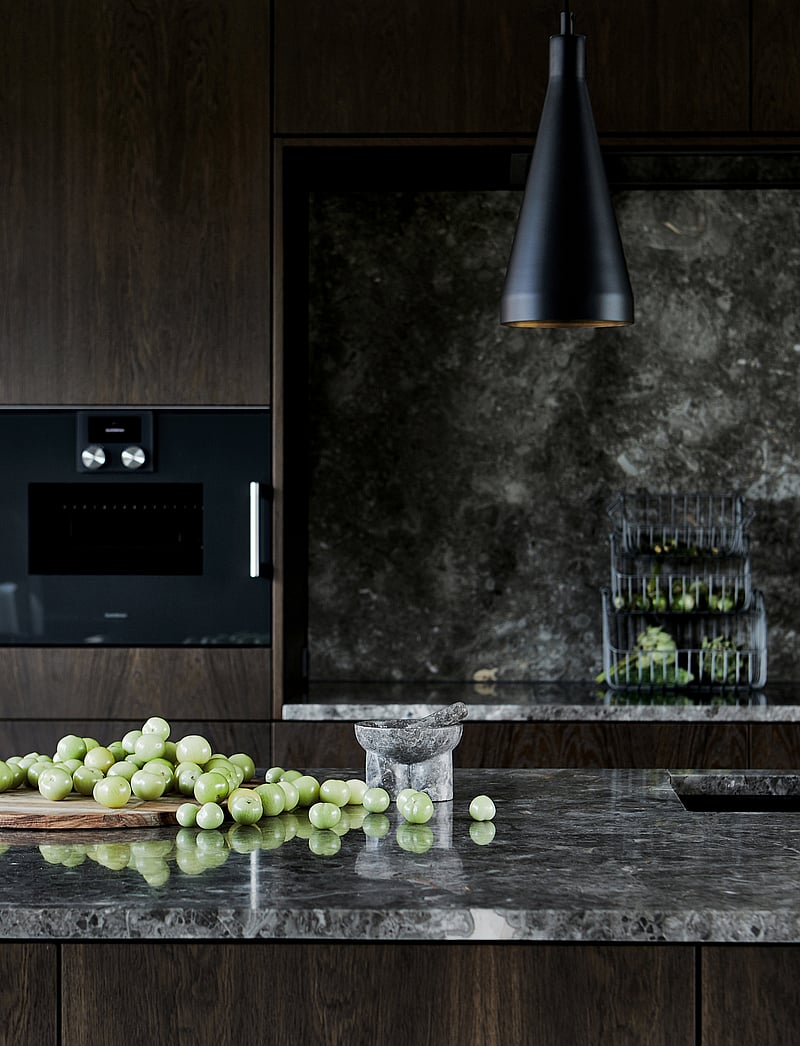 house doctor - Kulti Mortar w. pestle/Brown - grey/brown - 2