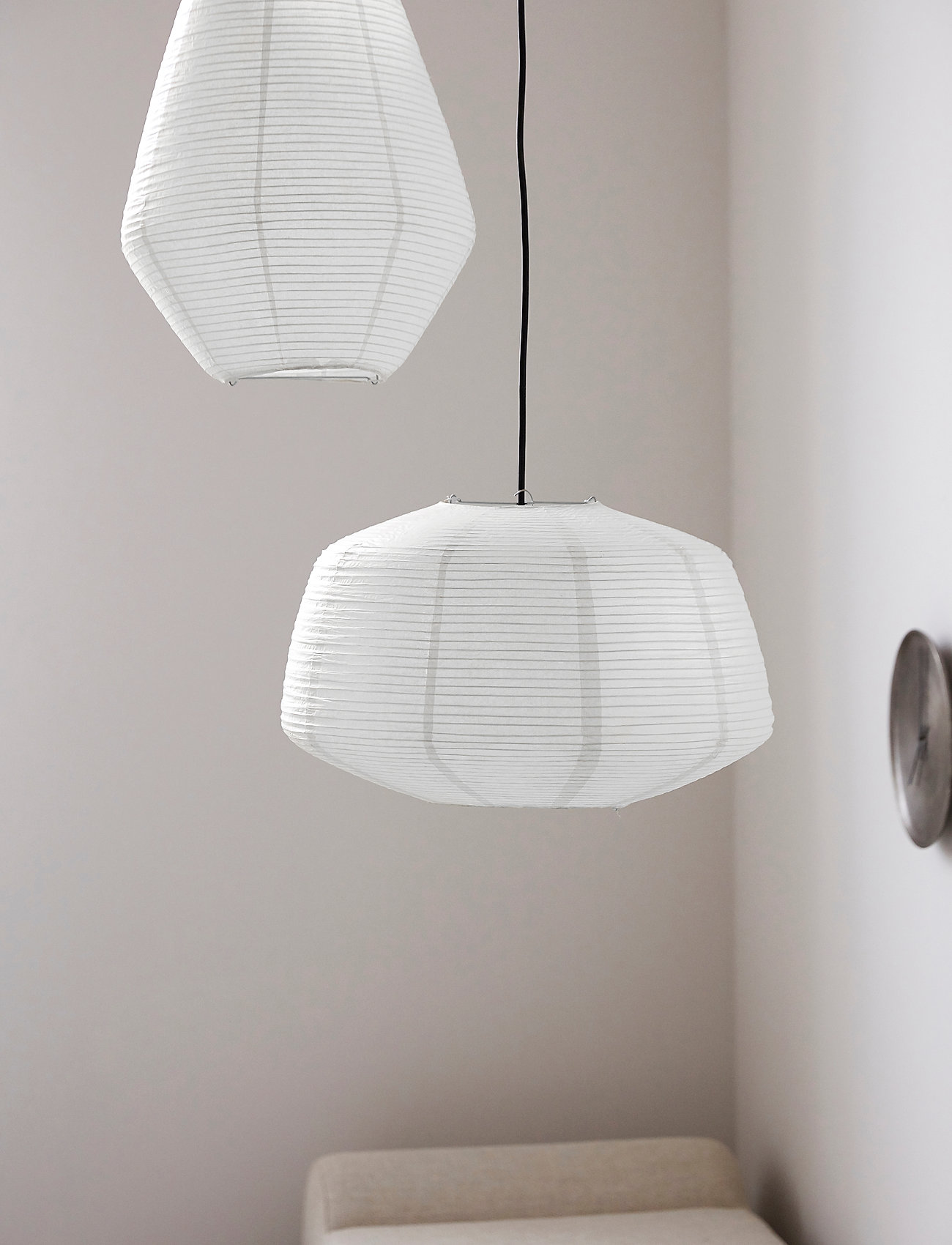 house doctor Bidar Lampeskærm, Ø 50 cm, White, Belysning > Lampeskærme, Unisex