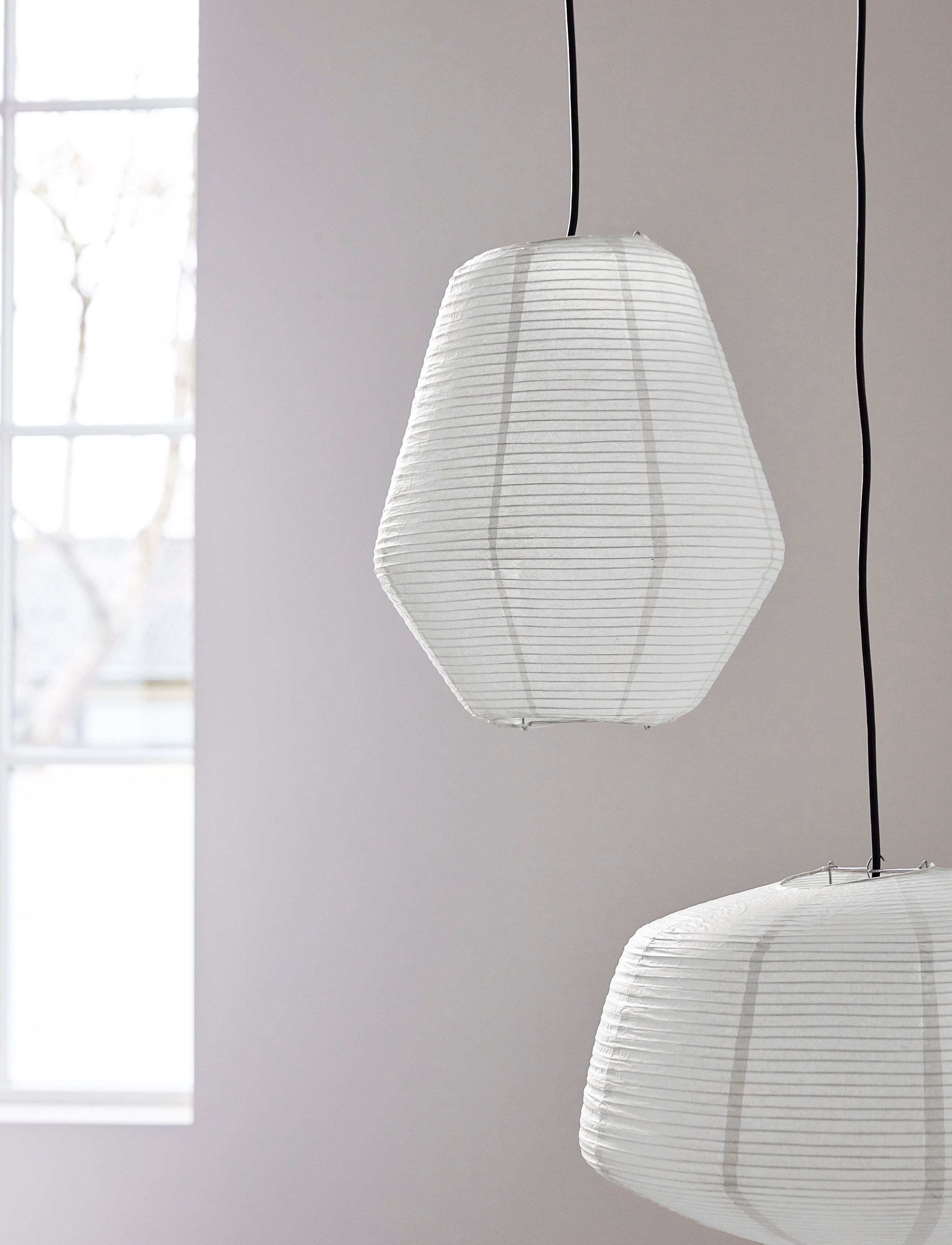 house doctor Bidar Lampeskærm, Ø 36 cm, White, Belysning > Lampeskærme, Unisex