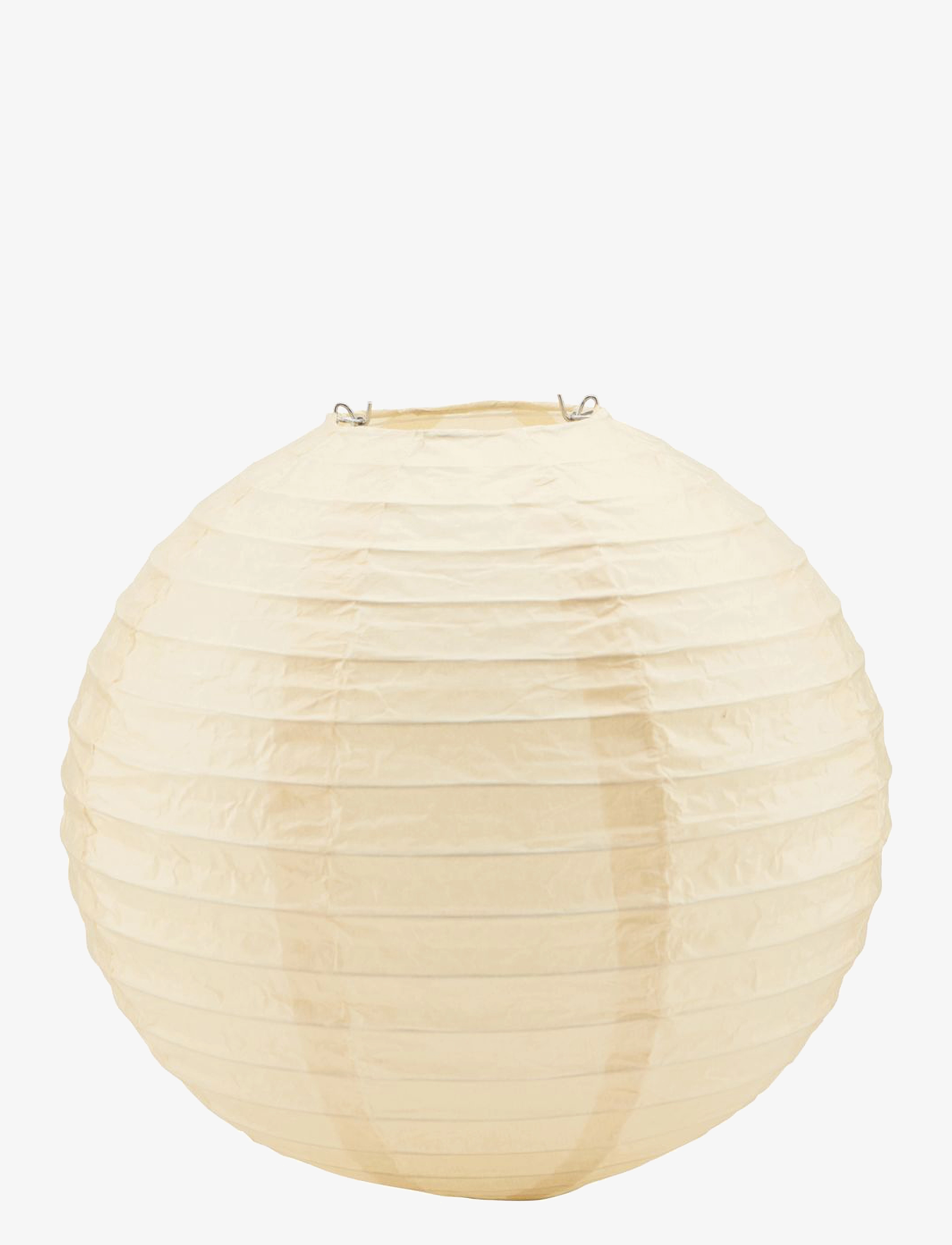 house doctor Soni Lampshades for light chain - Outdoorbereich - SAND / cream