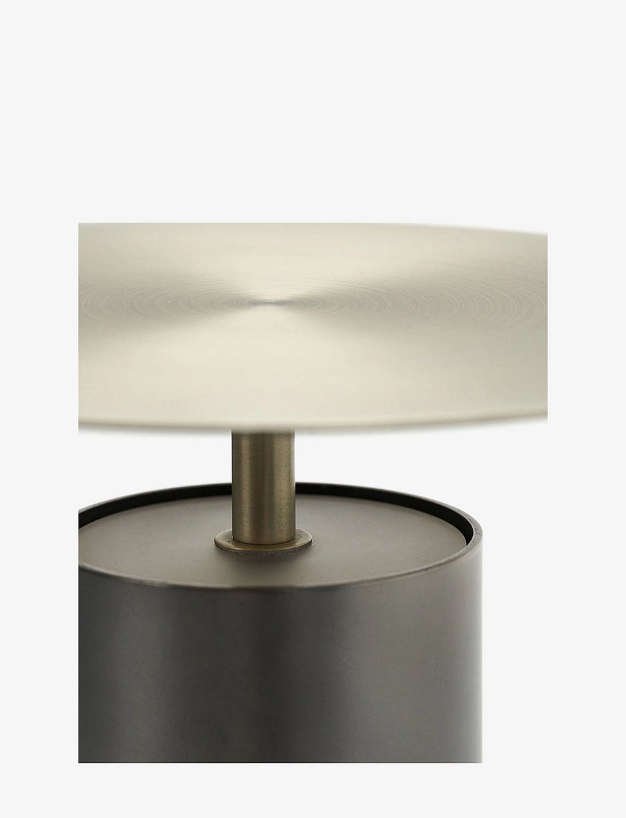 house doctor - Table lamp, Tacker, Gunmetal - gunmetal - 3
