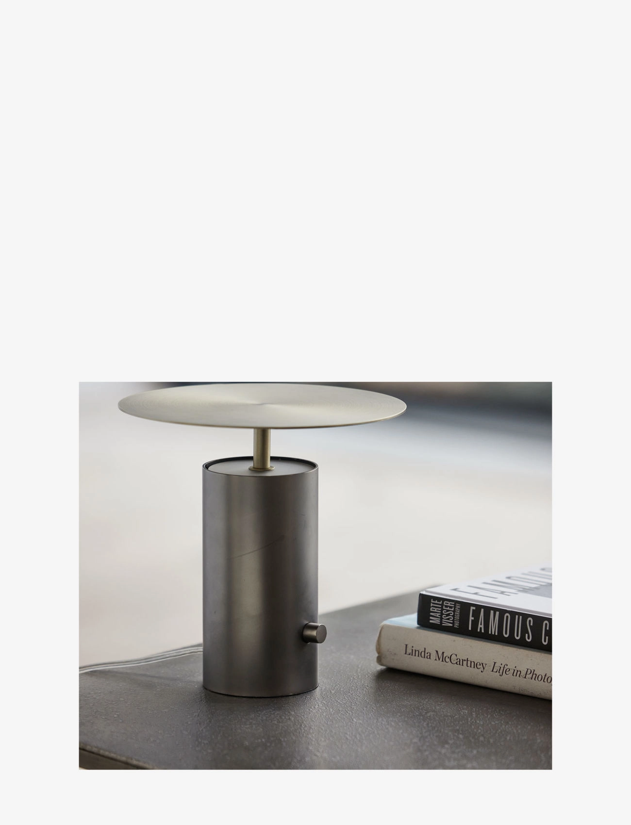 house doctor - Bordlampe, Tacker, Gunmetal - gunmetal - 4