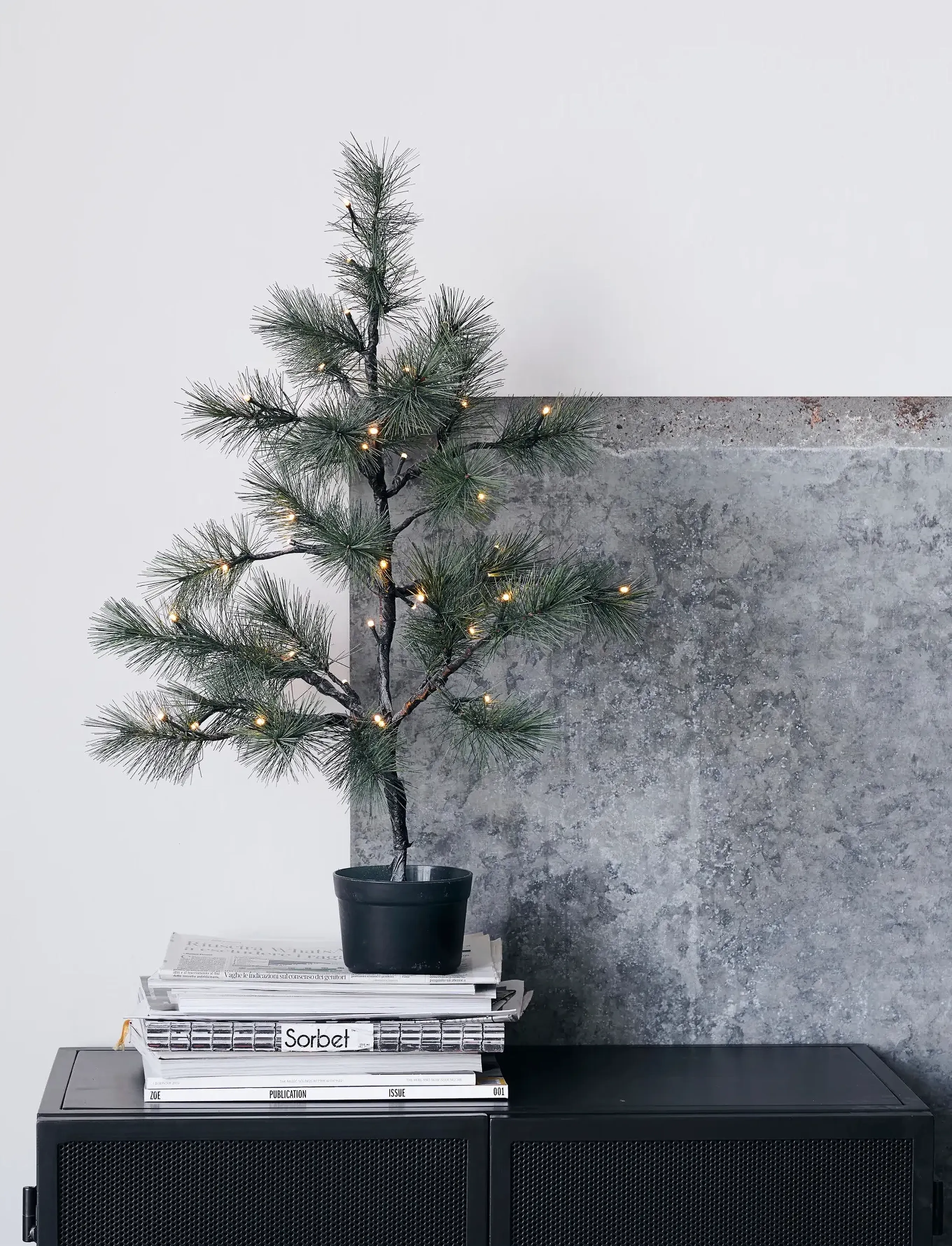 house doctor Christmas Tree, Hdpeuce, Nature,,,Grün Gr.57X75X1CM