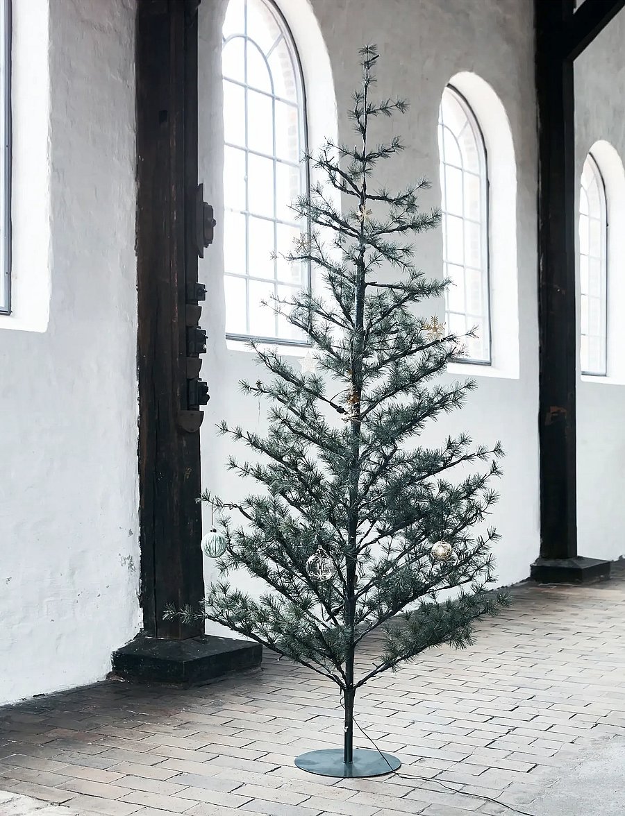 house doctor - Christmas tree, HDPin, Nature - beige - 0
