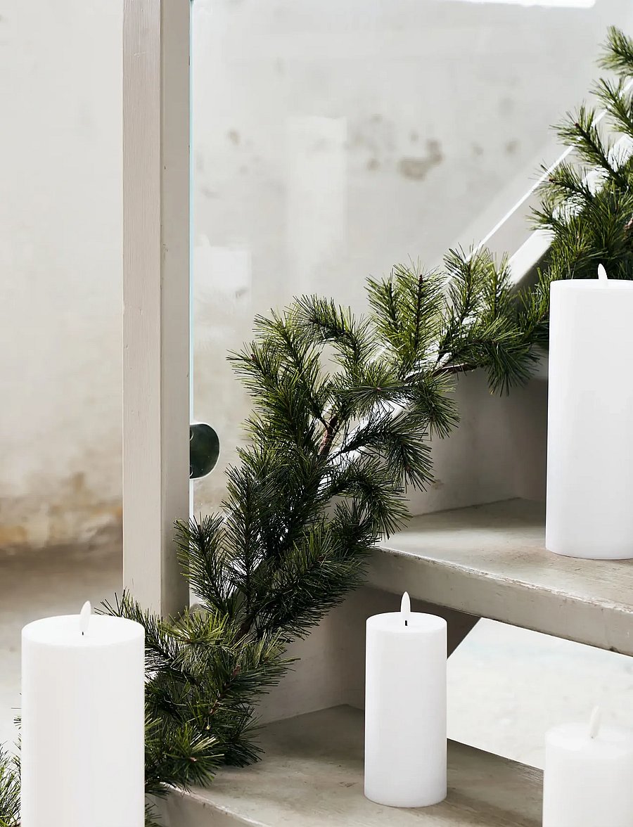 house doctor - Garland, HDPeuce, Nature - weihnachtsdekoration - beige - 0