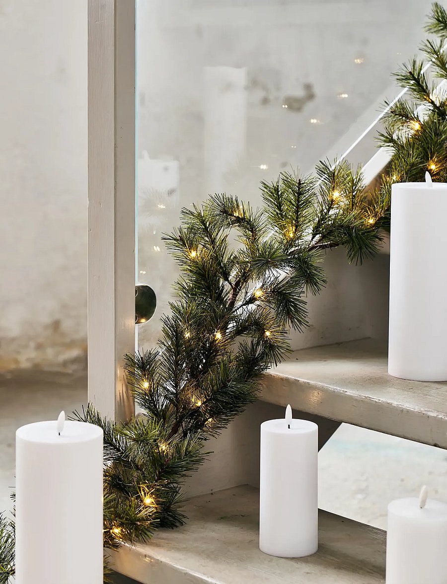house doctor - Garland, HDPeuce, Nature - weihnachtsdekoration - beige - 3
