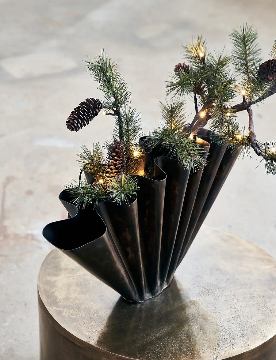 house doctor - Christmas branch, HDPeuce, Nature - beige - 3