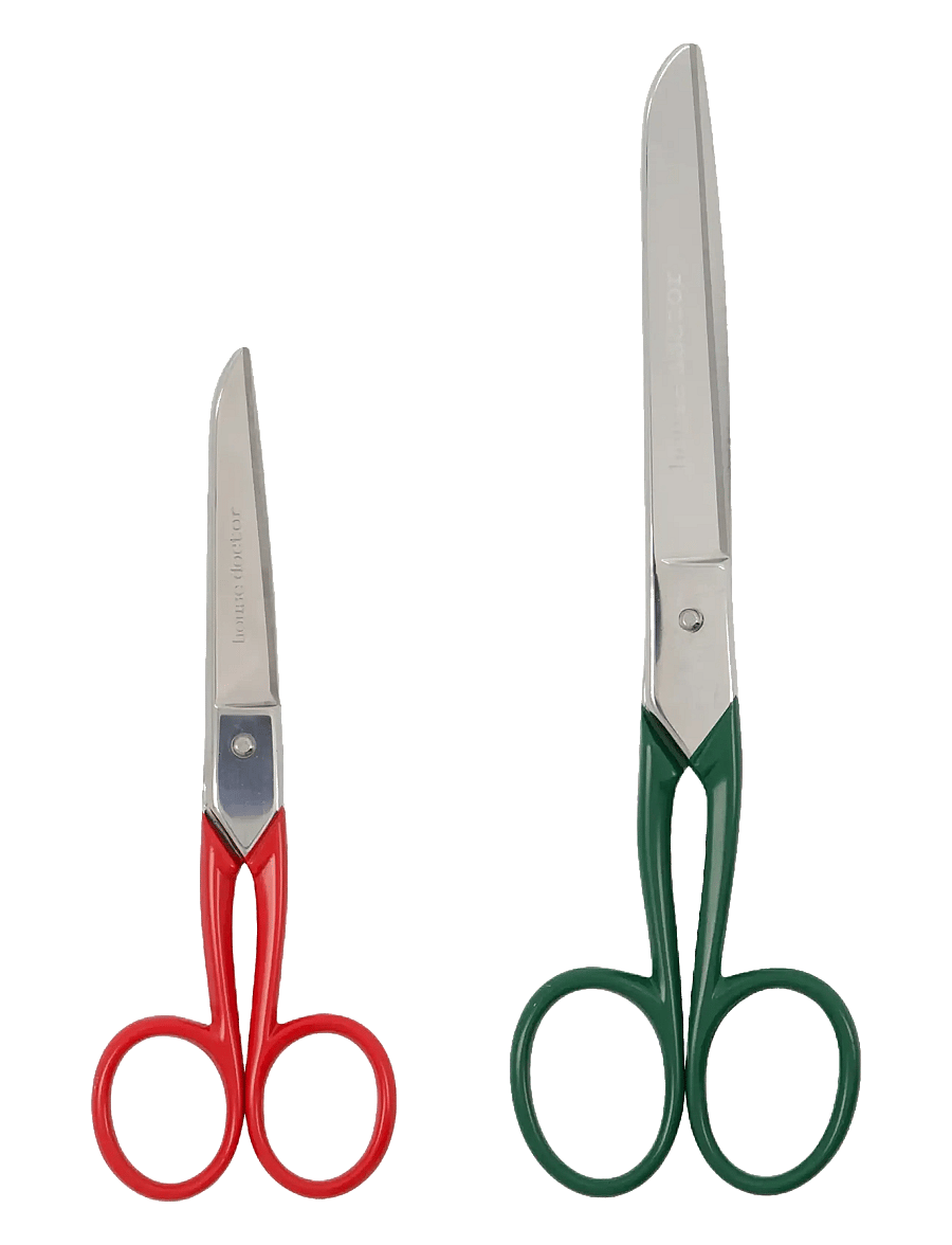 house doctor - Scissors, HDScissors, Red, Green - madalaimad hinnad - red, green - 0