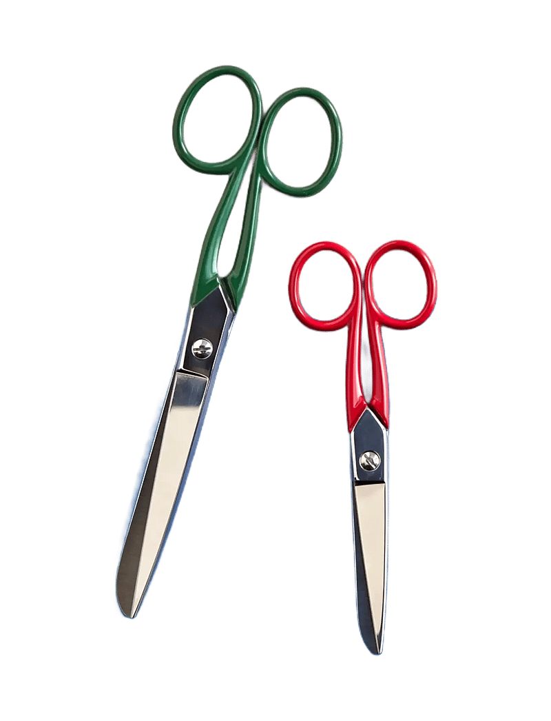 house doctor - Scissors, HDScissors, Red;Green - köögikäärid - red, green - 2