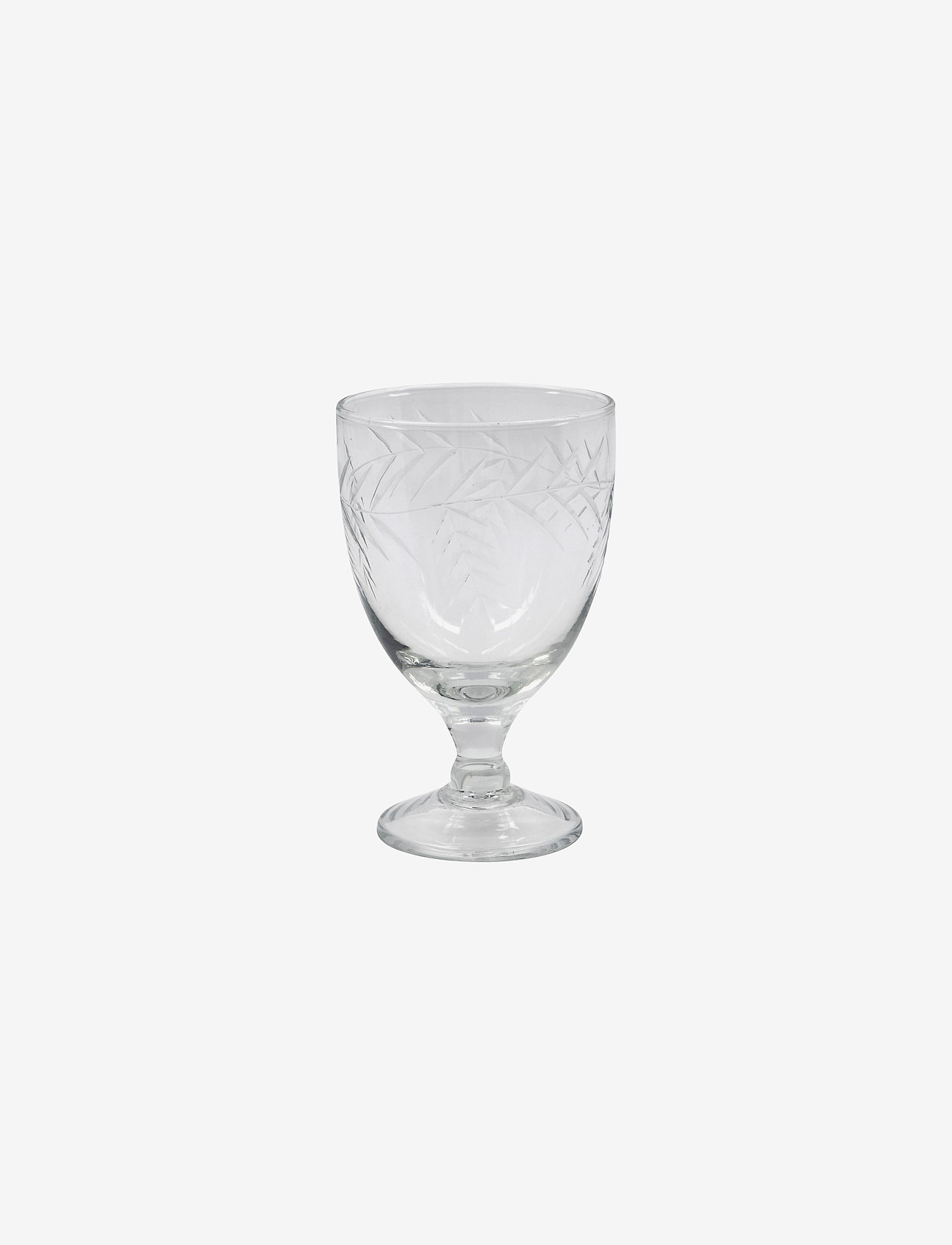 house doctor - Crys Wine glass - clear - 0