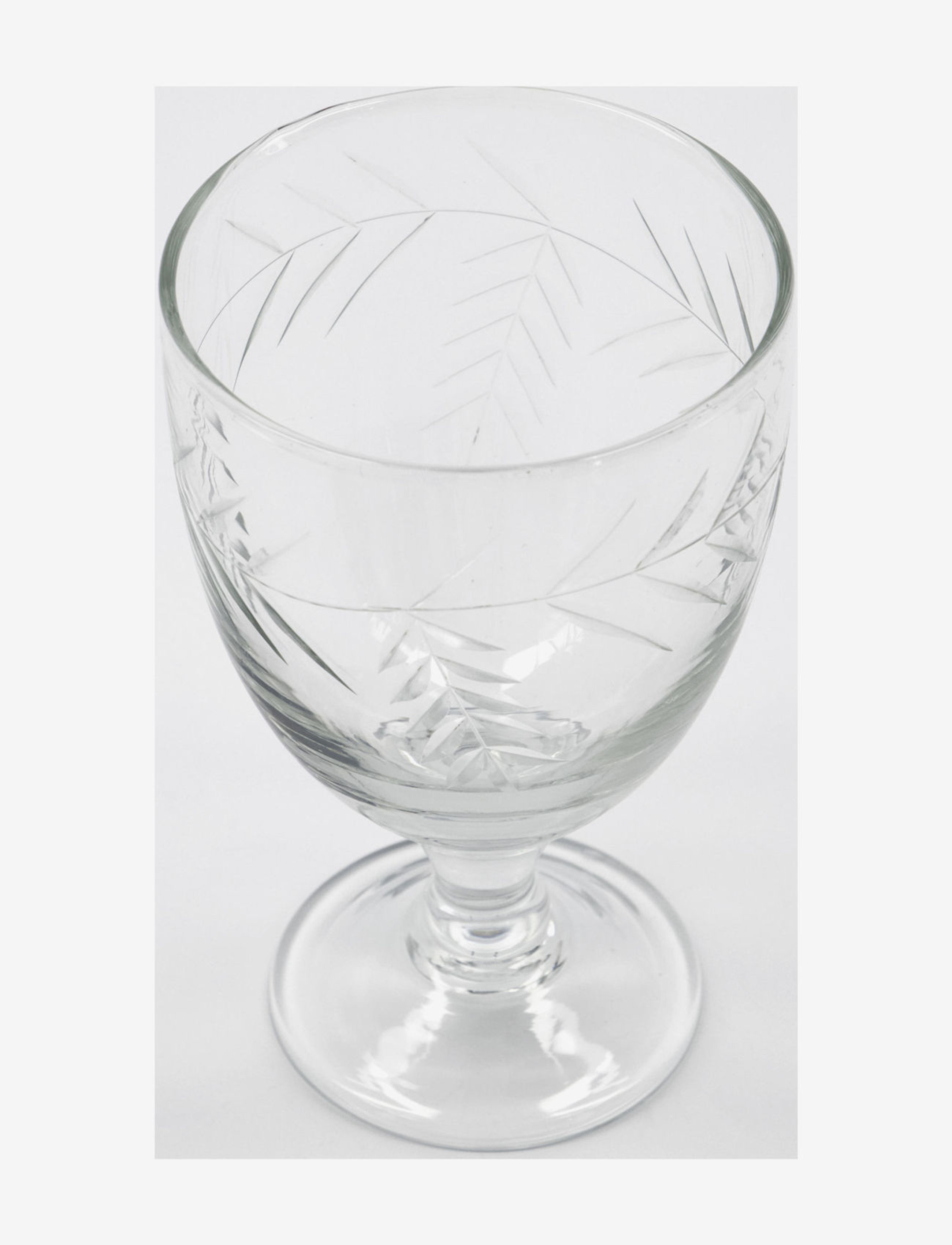 house doctor - Crys Wine glass - clear - 0