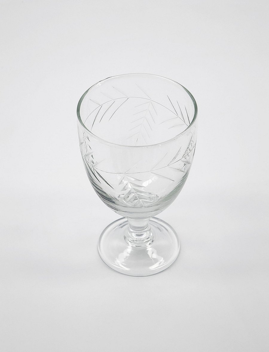 house doctor - Crys Wine glass - clear - 2